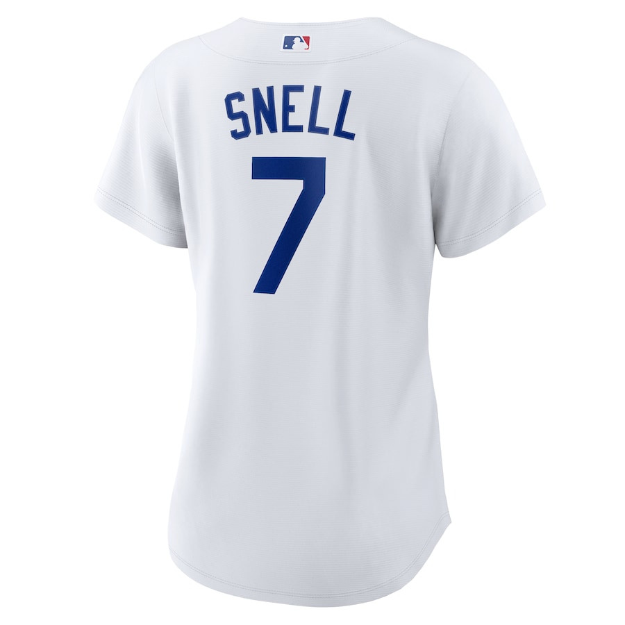 Blake Snell 7 Los Angeles Dodgers Home Player White MLB Jersey Women's