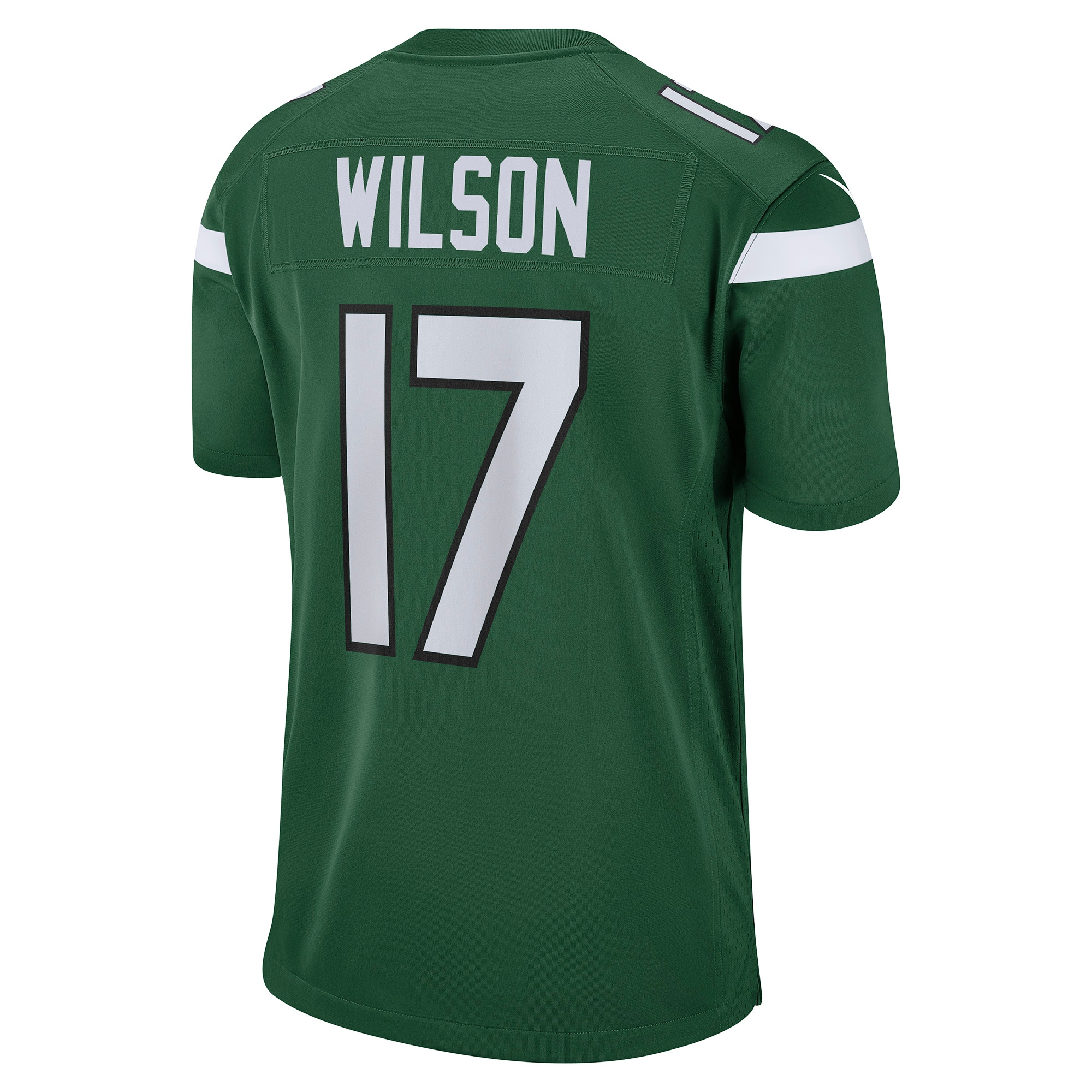 New York Jets Garrett Wilson Green Player Game NFL Jersey Men's
