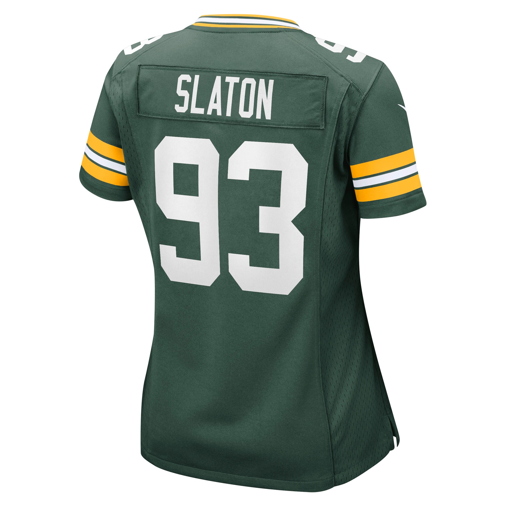 Green Bay Packers T.J. Slaton Green Game NFL Jersey Women's