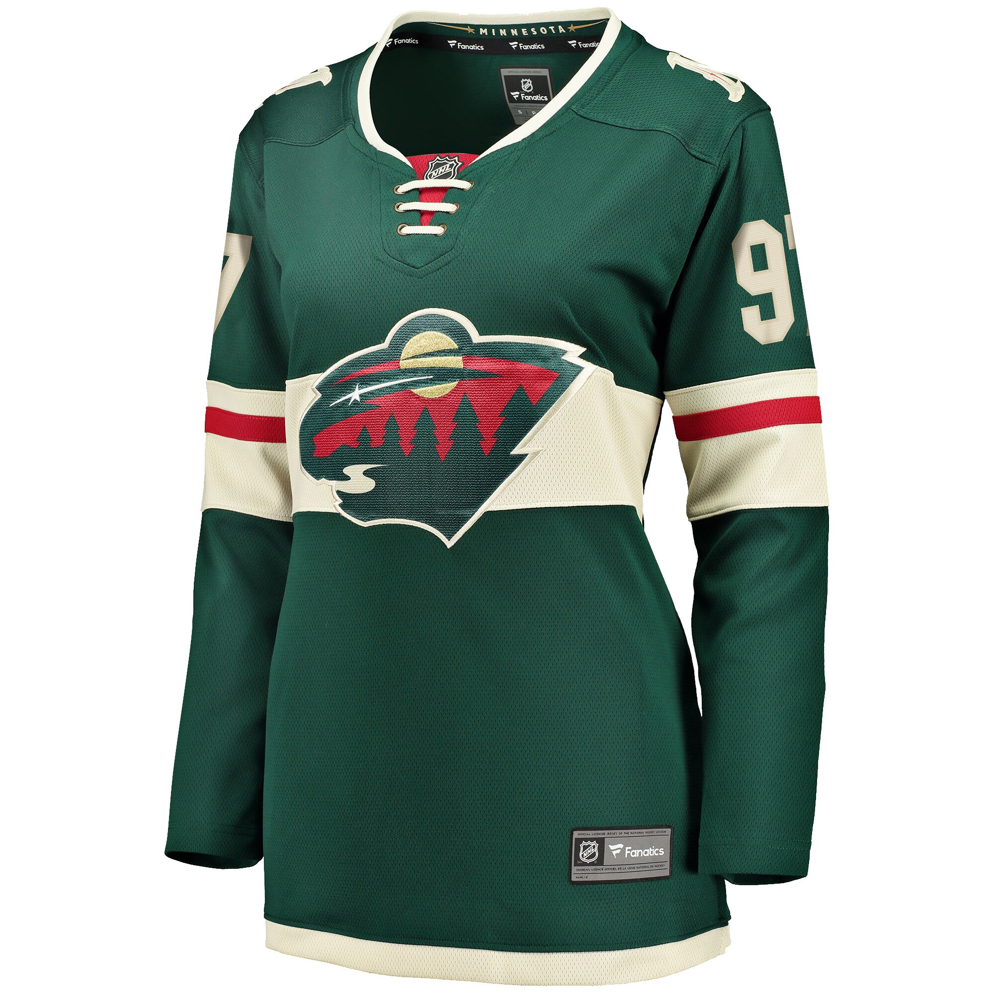 Minnesota Wild Kirill Kaprizov Green Home Breakaway NHL Jersey Women's