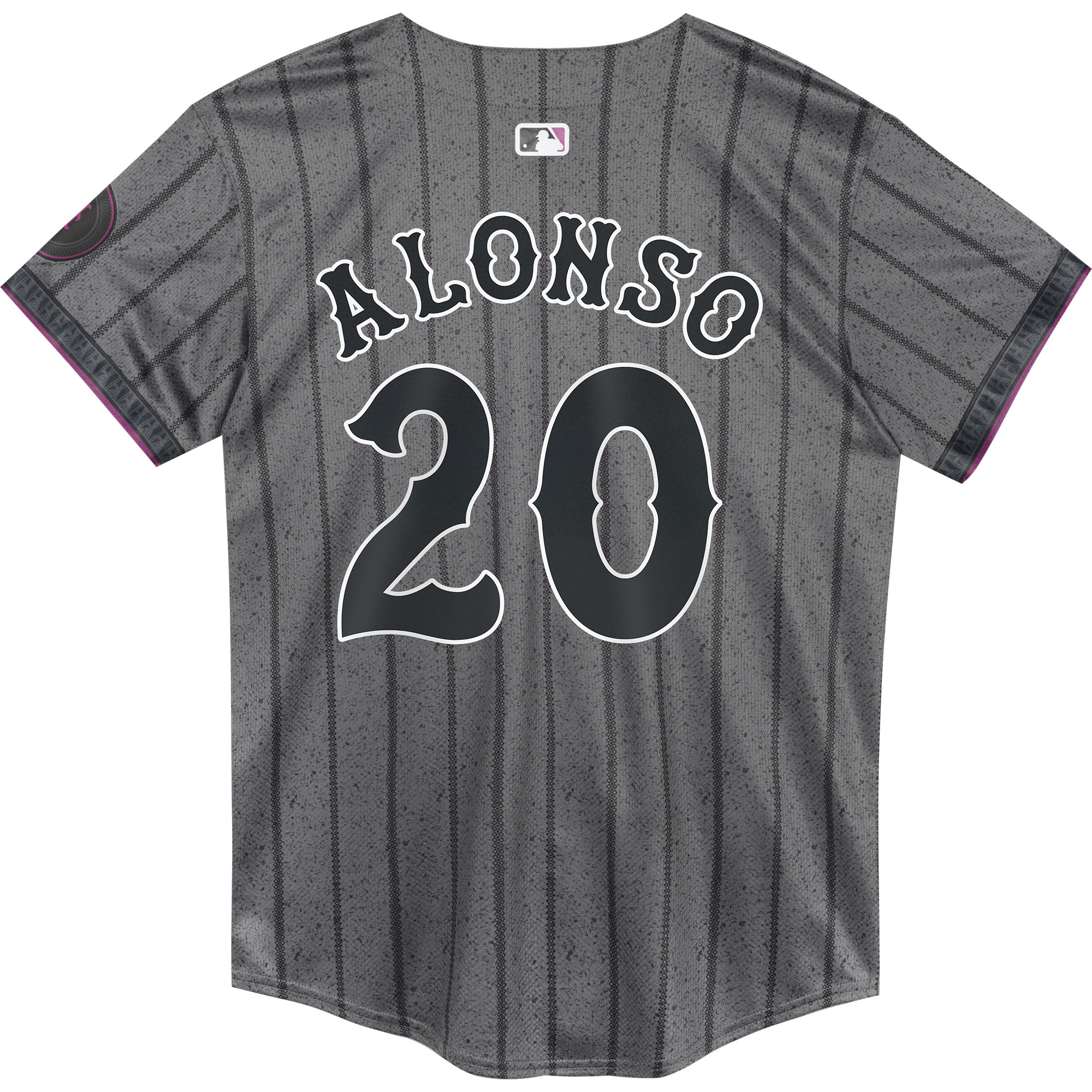 Preschool New York Mets Pete Alonso Graphite 2024 City Connect Limited Player MLB Jersey Men's
