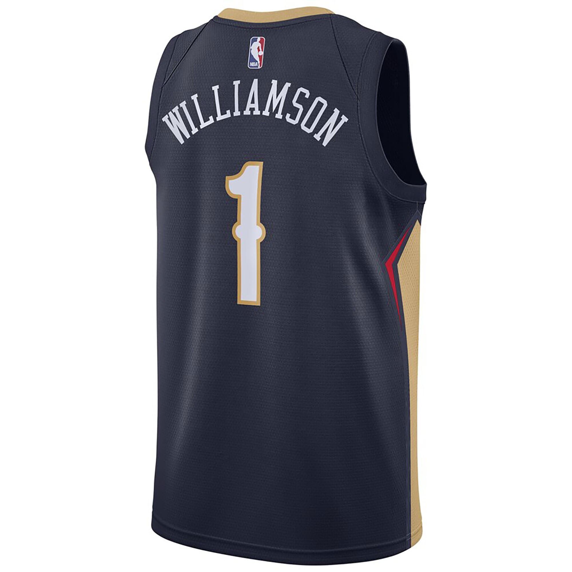 New Orleans Pelicans Icon Swingman Zion Williamson NBA Jersey Men's