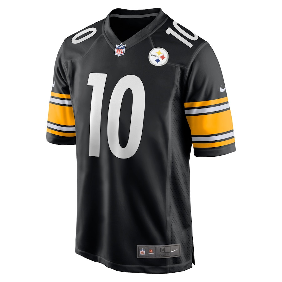 Roman Wilson 10 Pittsburgh Steelers Game Black NFL Jersey Men's