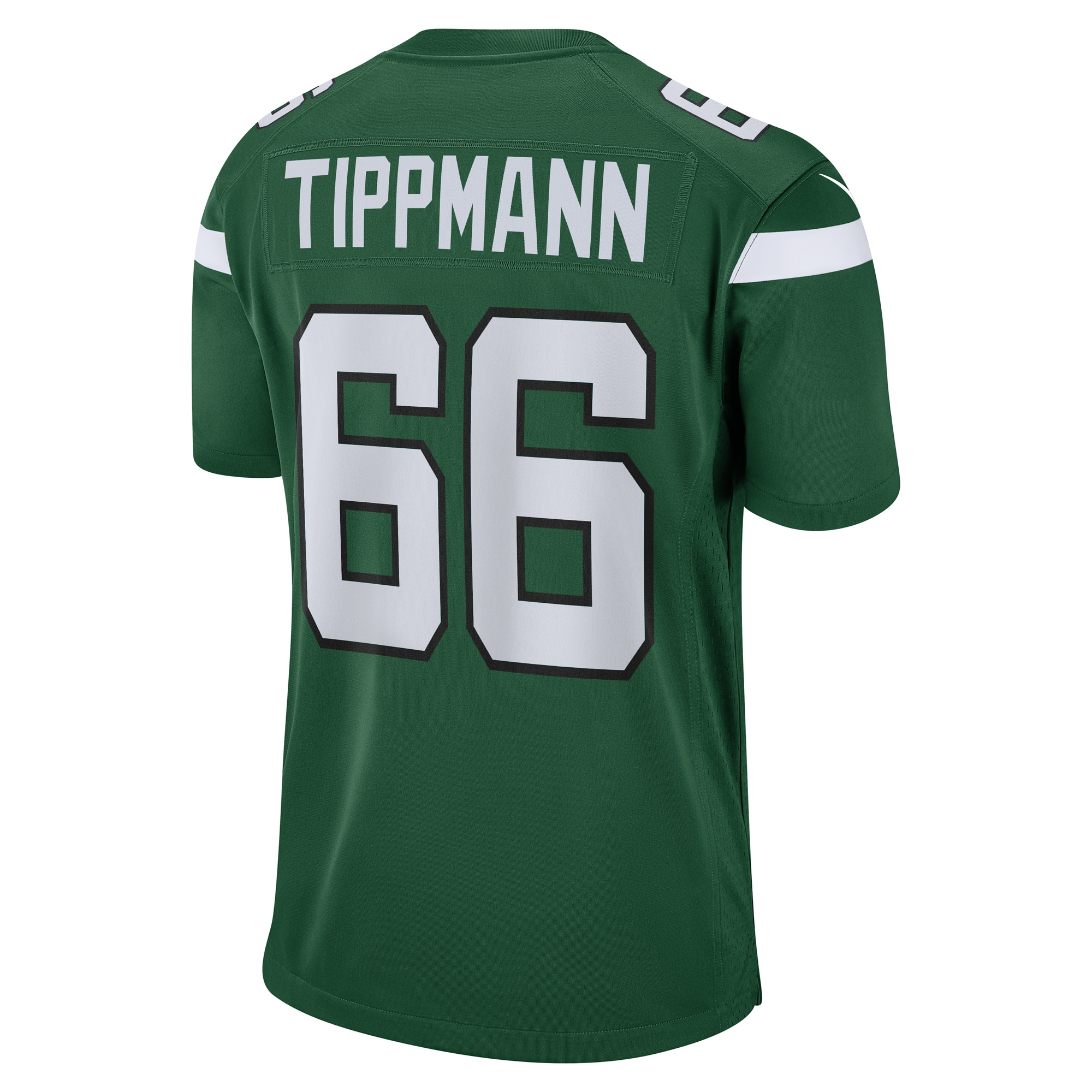 New York Jets Joe Tippmann Gotham Green Game NFL Jersey Men's