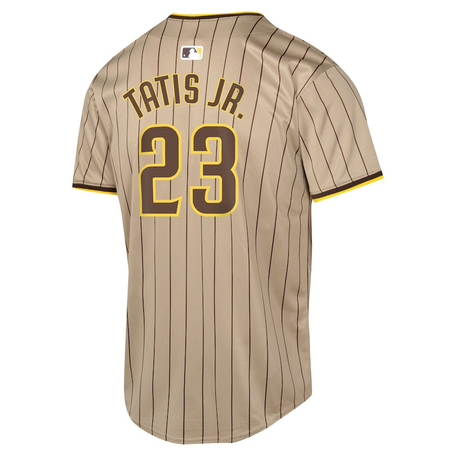 Fernando Tatis Jr. 23 San Diego Padres Alternate Limited Sand MLB Jersey Youth