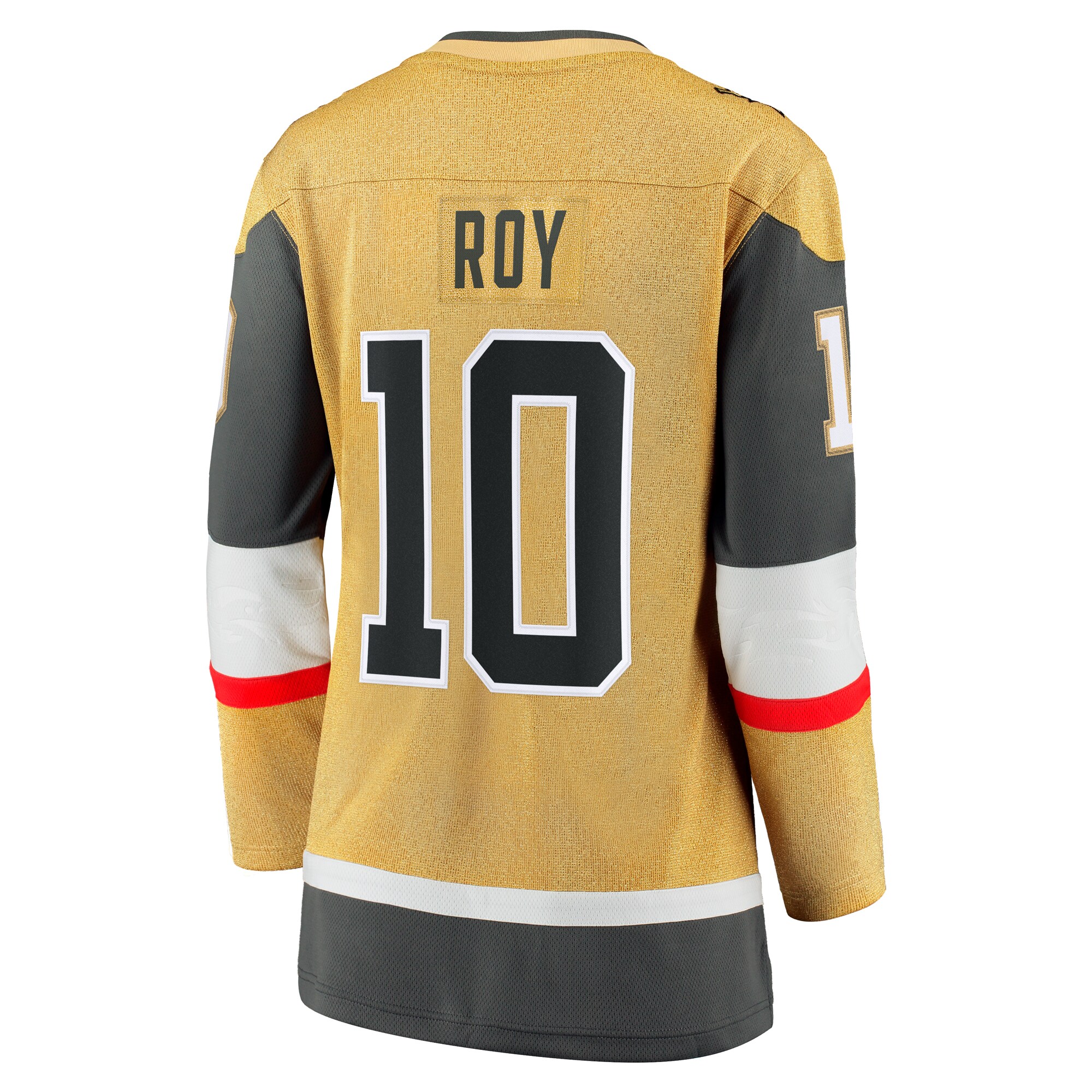 Vegas Golden Knights Nicolas Roy Gold Home Breakaway Player NHL Jersey Women's