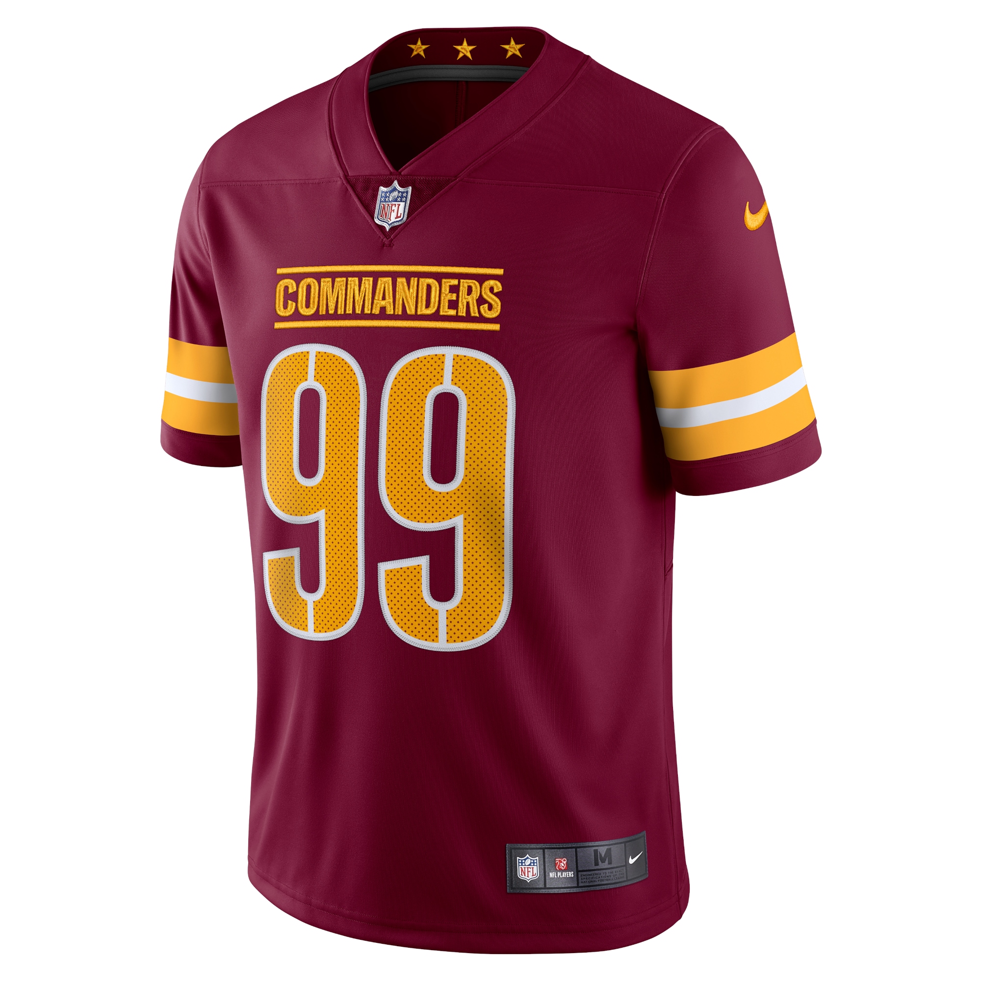 Washington Commanders Chase Young Burgundy Vapor Limited NFL Jersey Men's