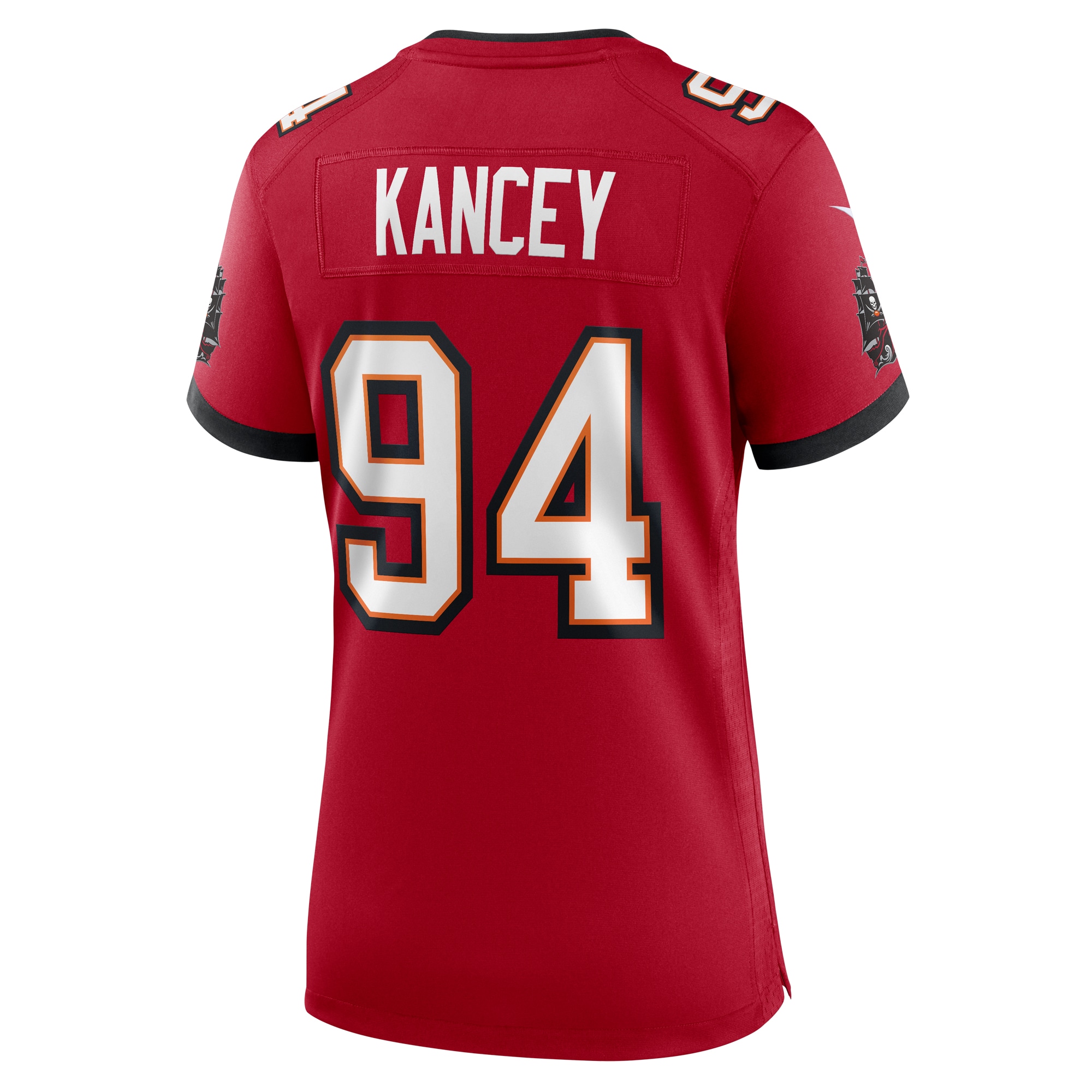 Tampa Bay Buccaneers Calijah Kancey Red Game NFL Jersey Women's