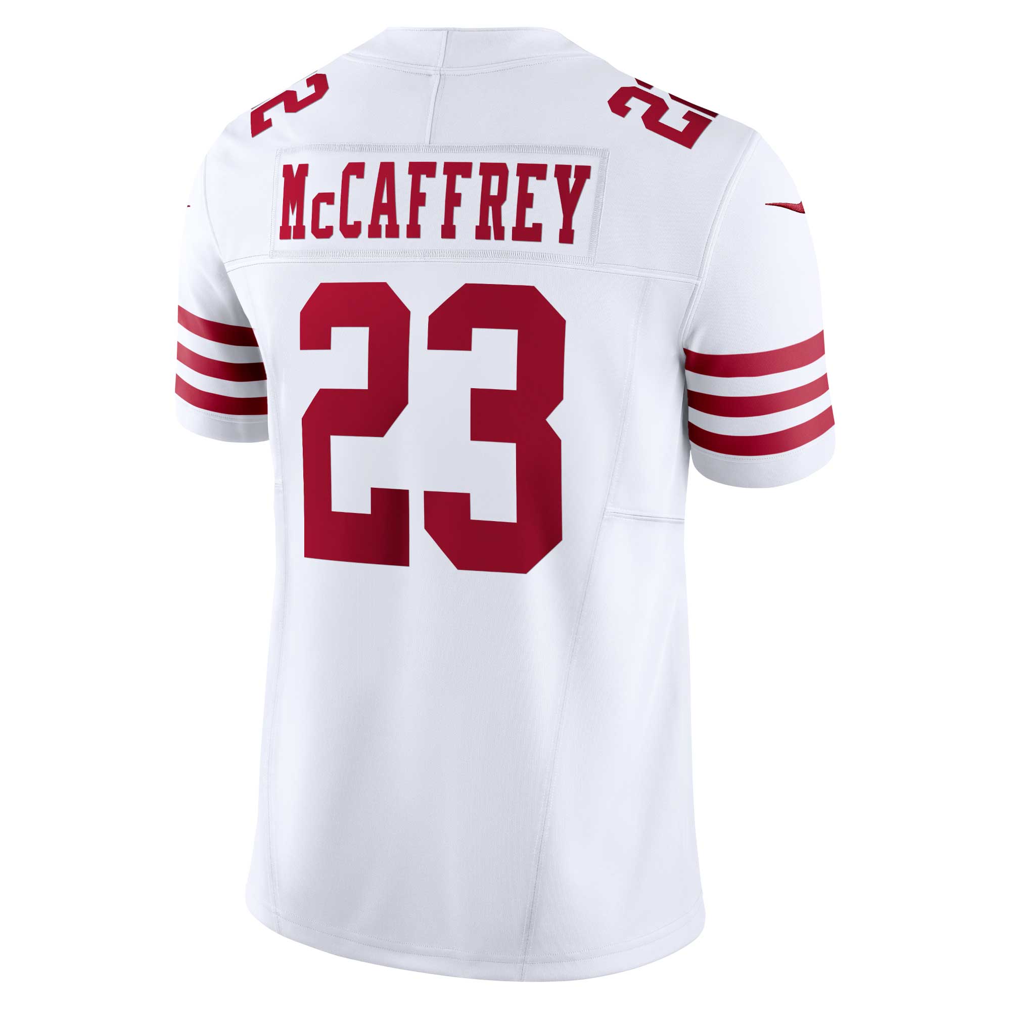 San Francisco 49ers Christian McCaffrey White Vapor F.U.S.E. Limited NFL Jersey Men's