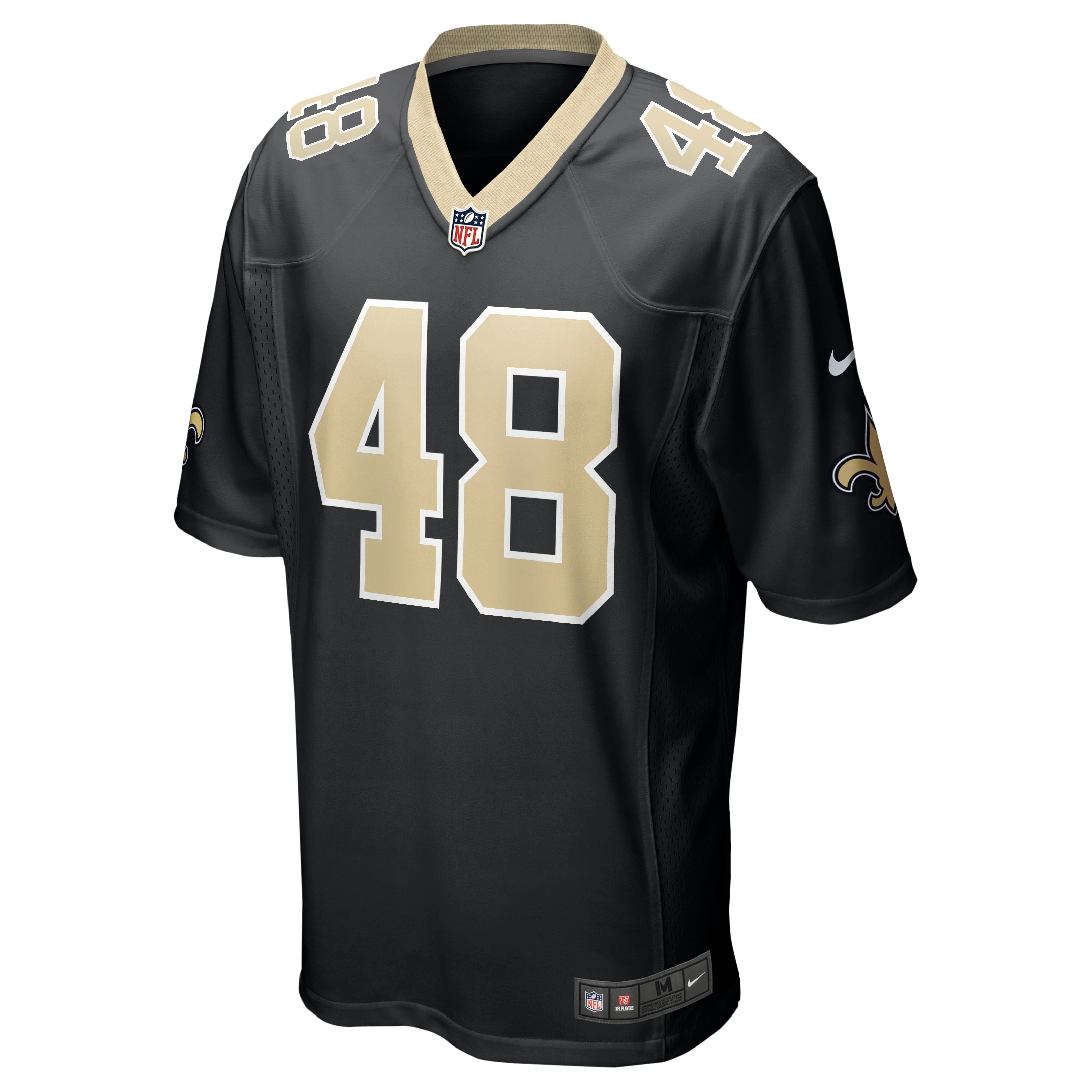 New Orleans Saints J.T. Gray Black Game NFL Jersey Men's