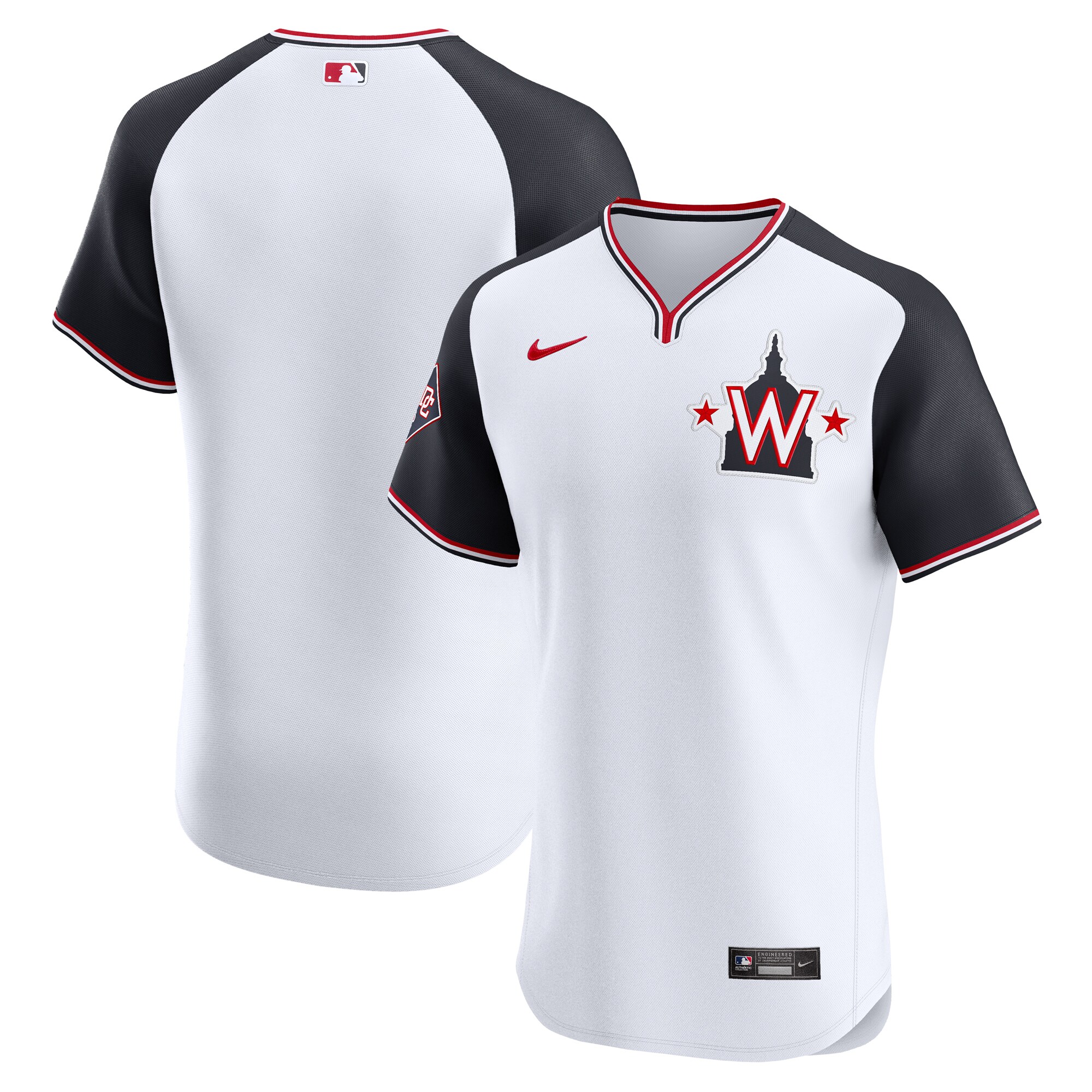 Washington Nationals Navy Alternate Elite MLB Jersey Men's