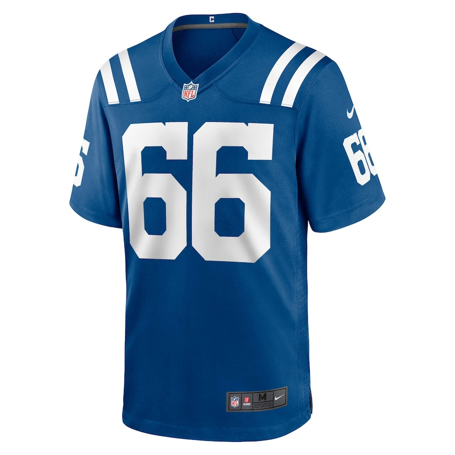 Ryan Coll 66 Indianapolis Colts Game Royal NFL Jersey Men's