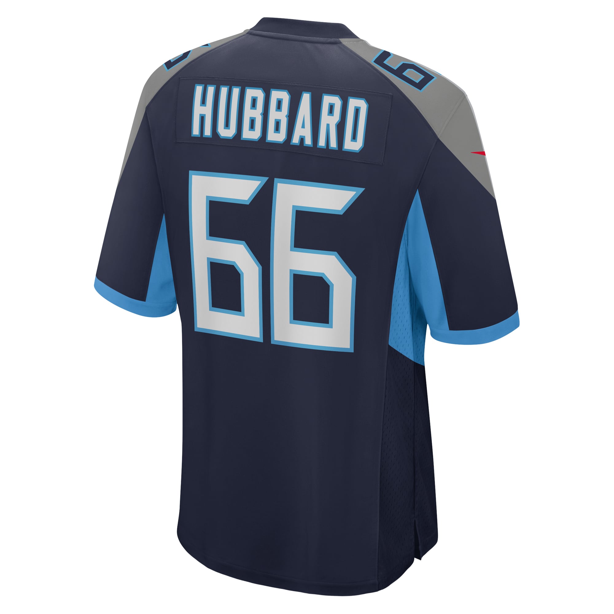 Tennessee Titans Chris Hubbard Navy Team Game NFL Jersey Men's