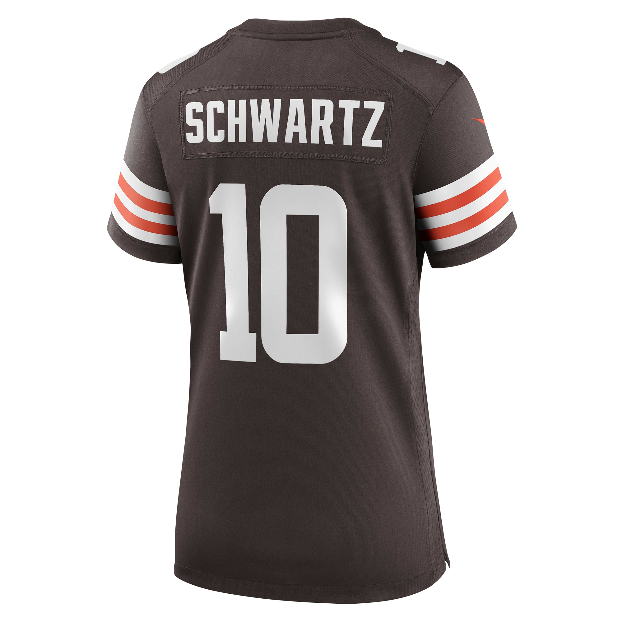 Cleveland Browns Anthony Schwartz Brown Game NFL Jersey Women's