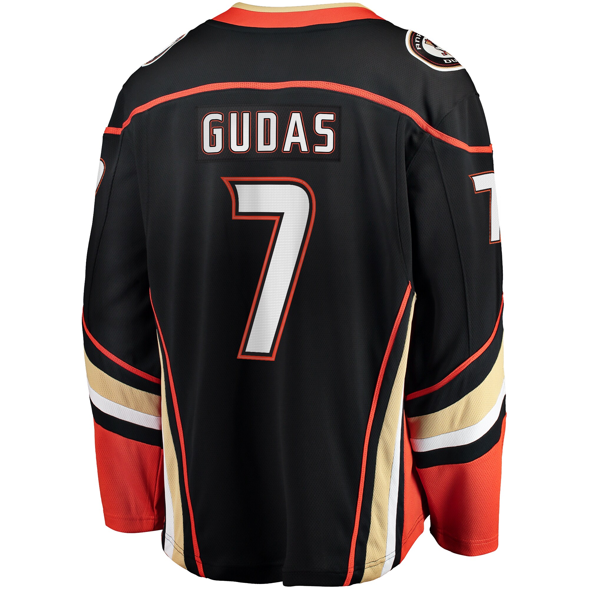 Anaheim Ducks Radko Gudas Black Home Breakaway NHL Jersey Men's
