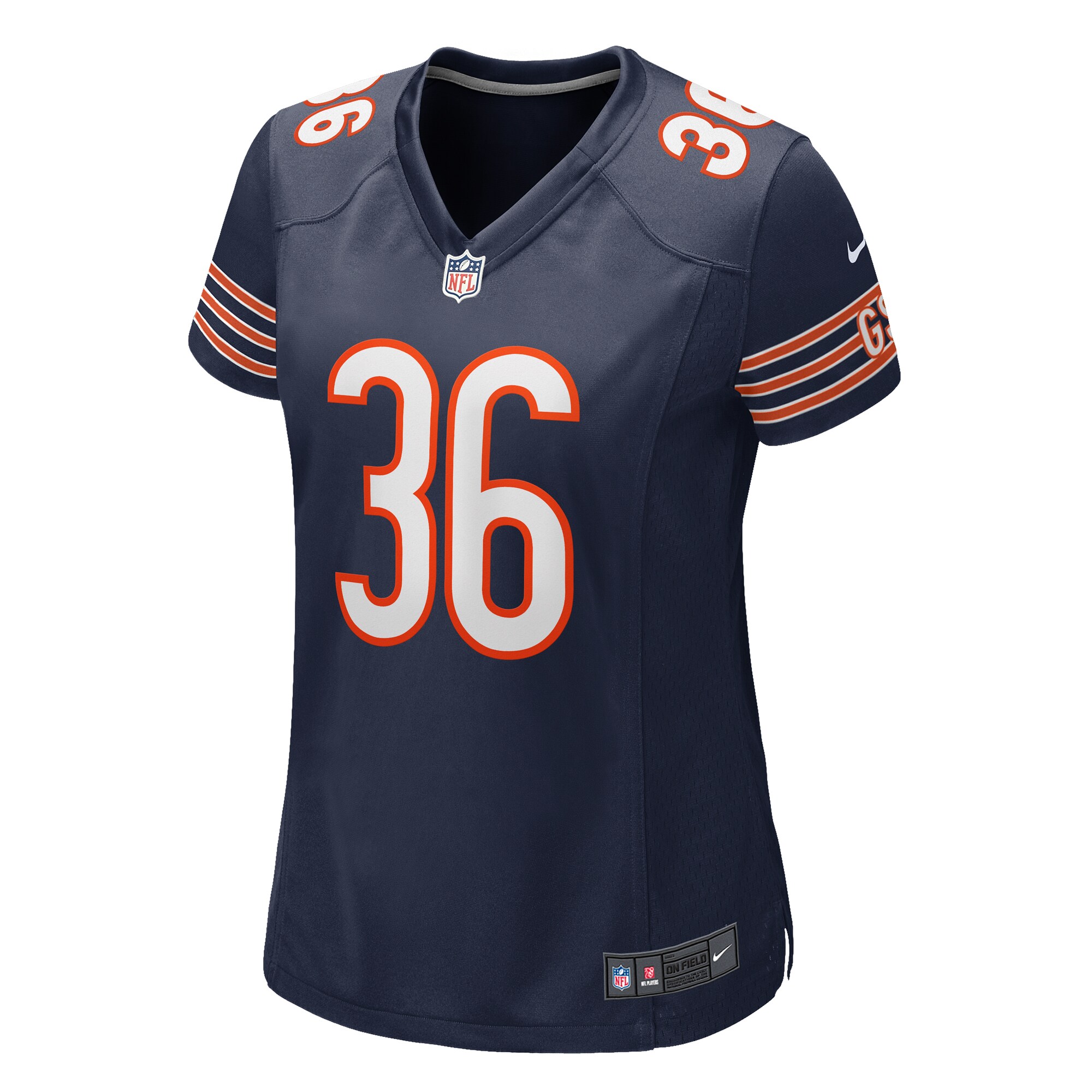 Chicago Bears Jonathan Owens Navy Game NFL Jersey Women's