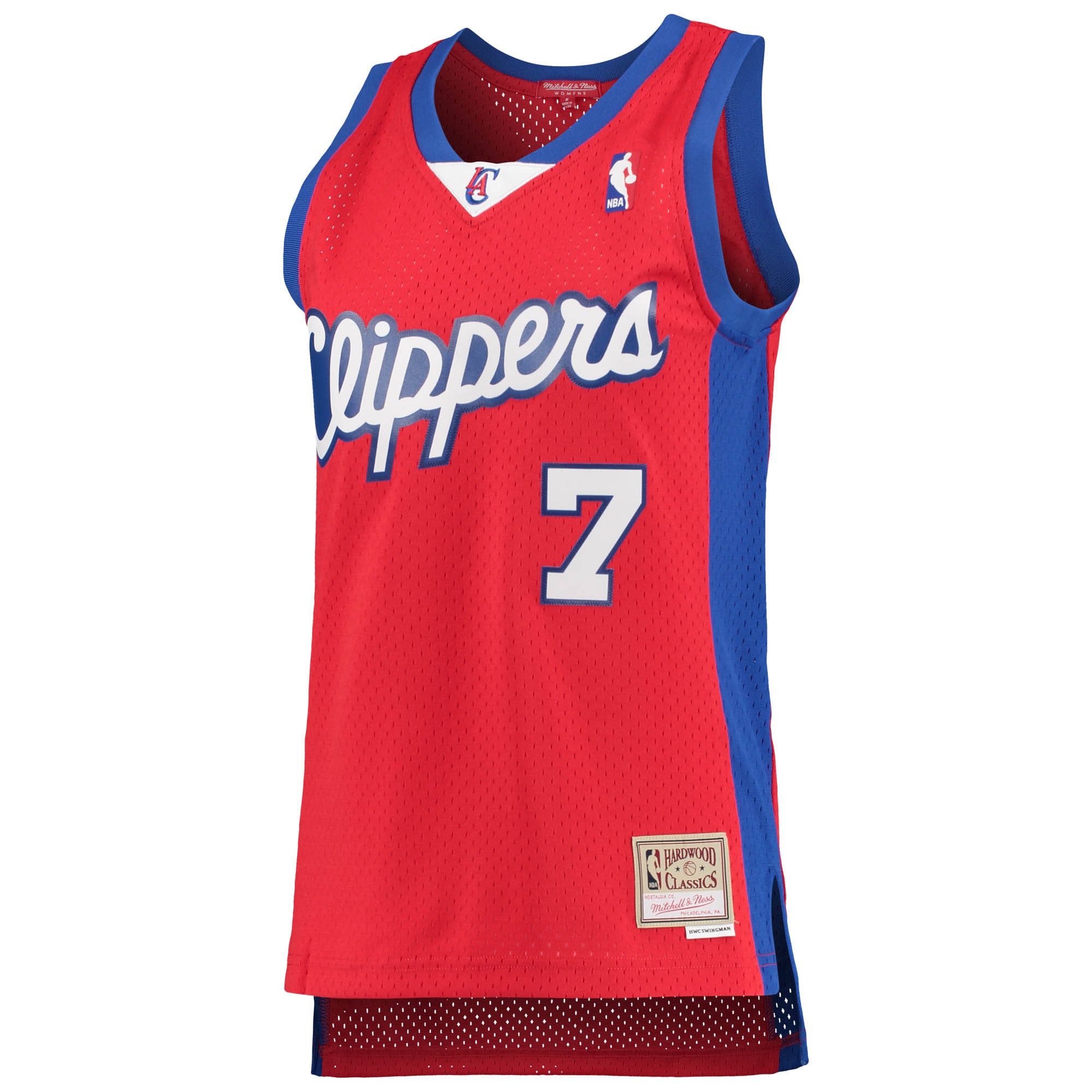 Mitchell Ness Lamar Odom Red Los Angeles Clippers 2000/01 Hardwood Classics Swingman NBA Jersey Women's