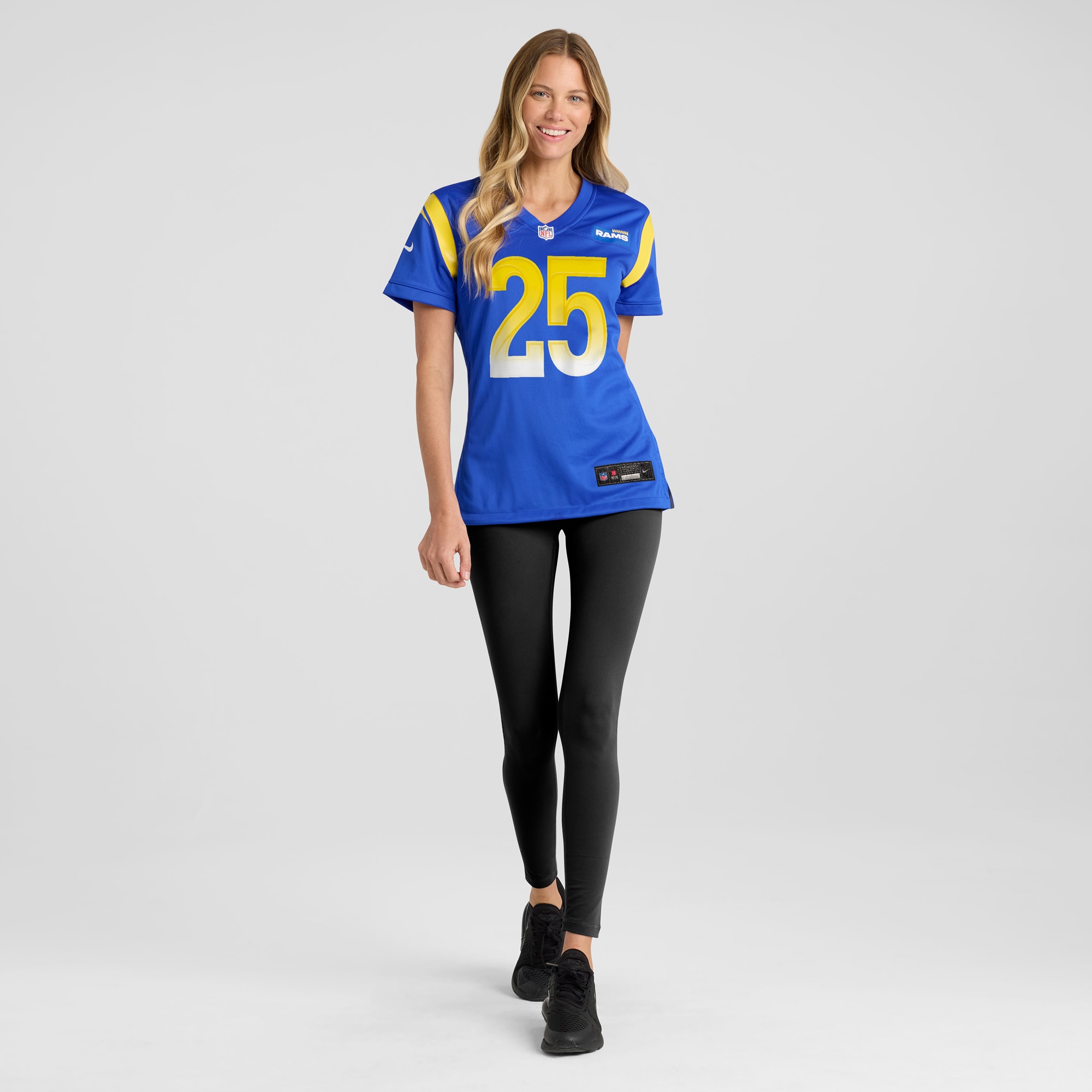 Los Angeles Rams Jason Taylor Royal Team Game NFL Jersey Women's