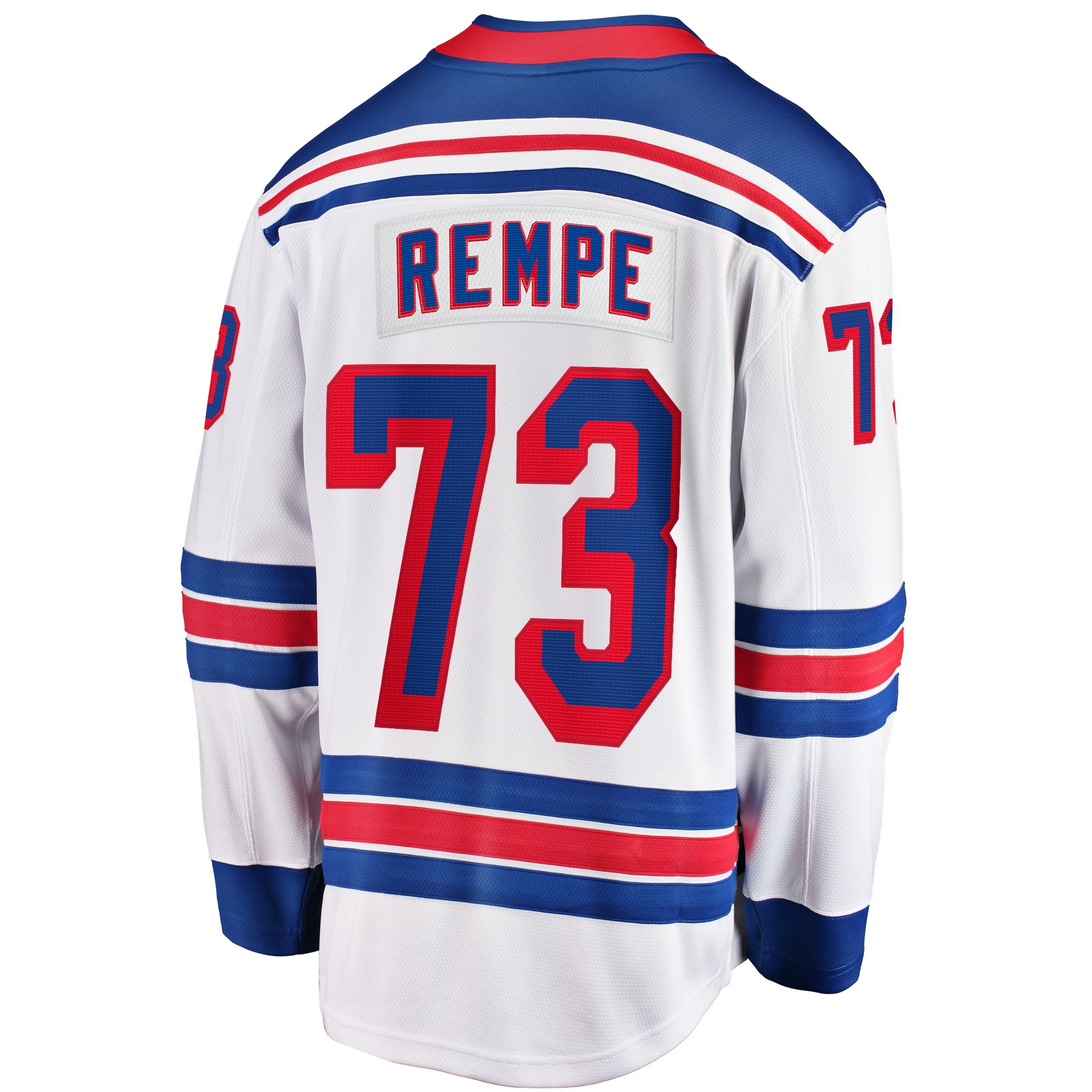 New York Rangers Matt Rempe White Away Premier Breakaway Player NHL Jersey Men's