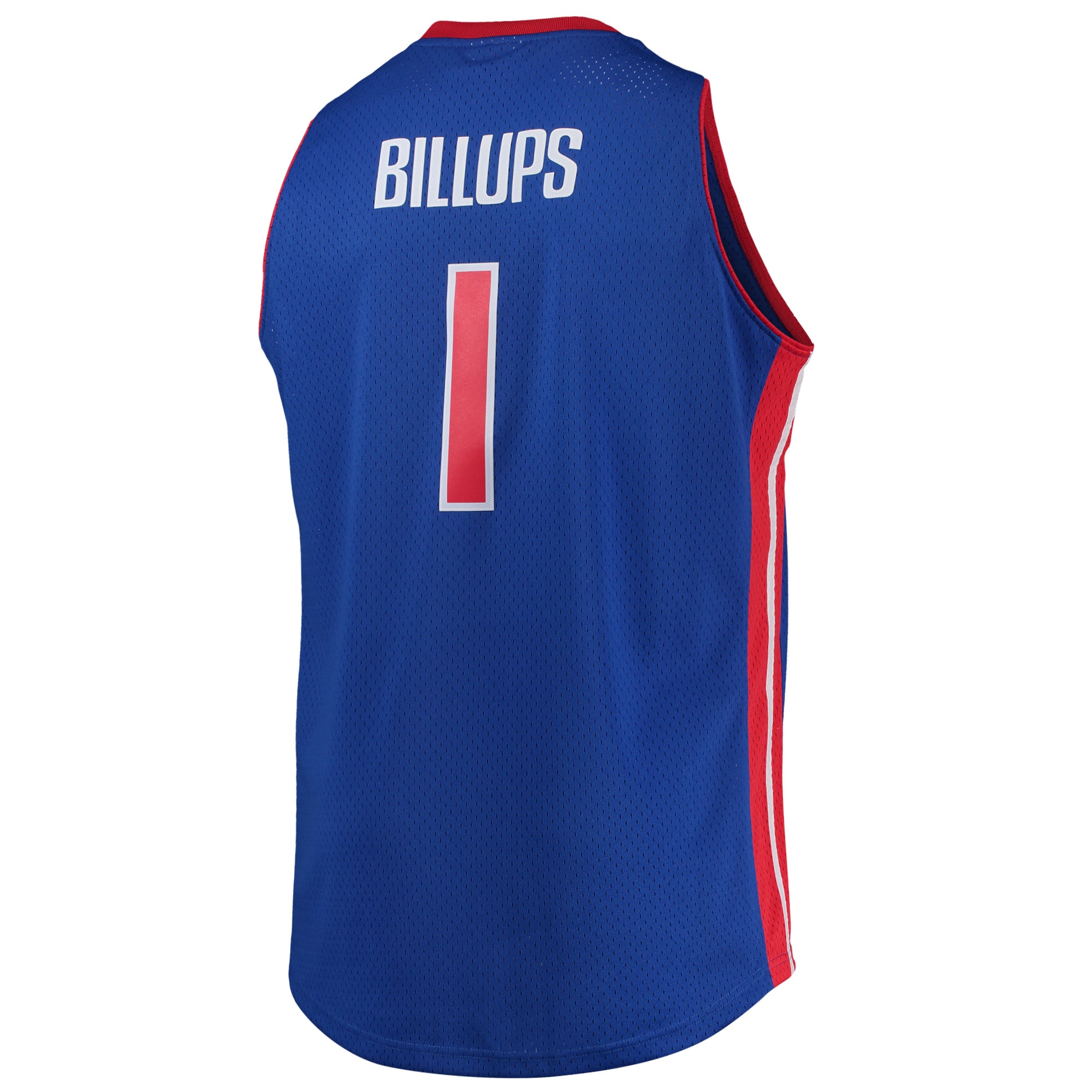 Mitchell Ness Chauncey Billups Blue Detroit Pistons 2003/04 Big Tall Hardwood Classics Swingman NBA Jersey Men's