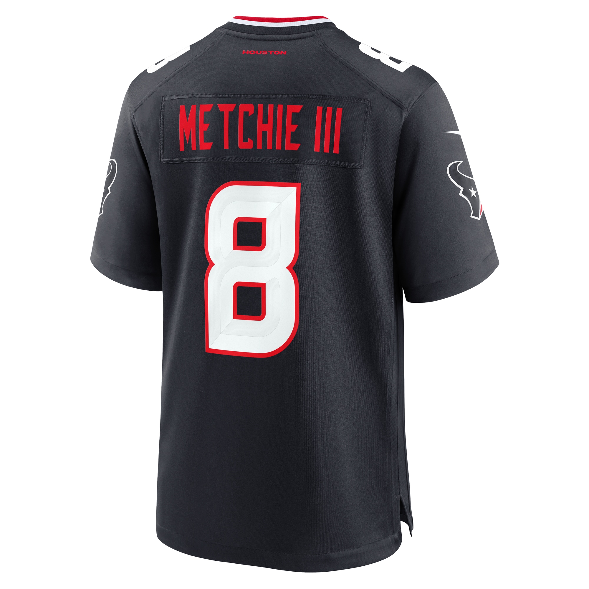 Houston Texans John Metchie III Navy Team Game NFL Jersey Men's