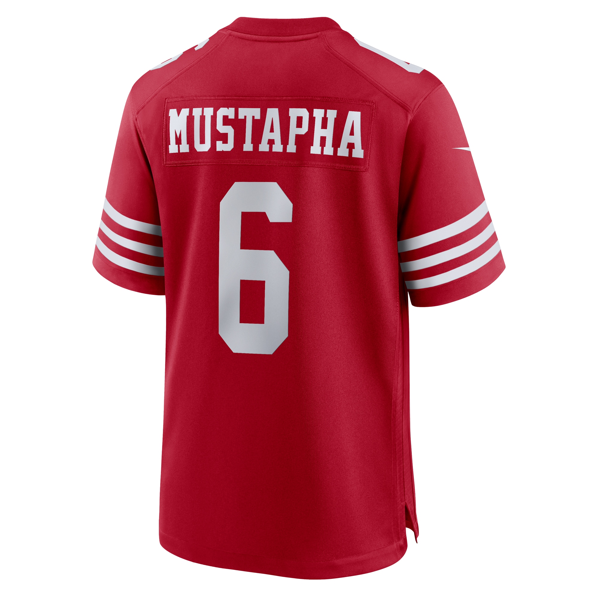 San Francisco 49ers Malik Mustapha Scarlet Game NFL Jersey Men's