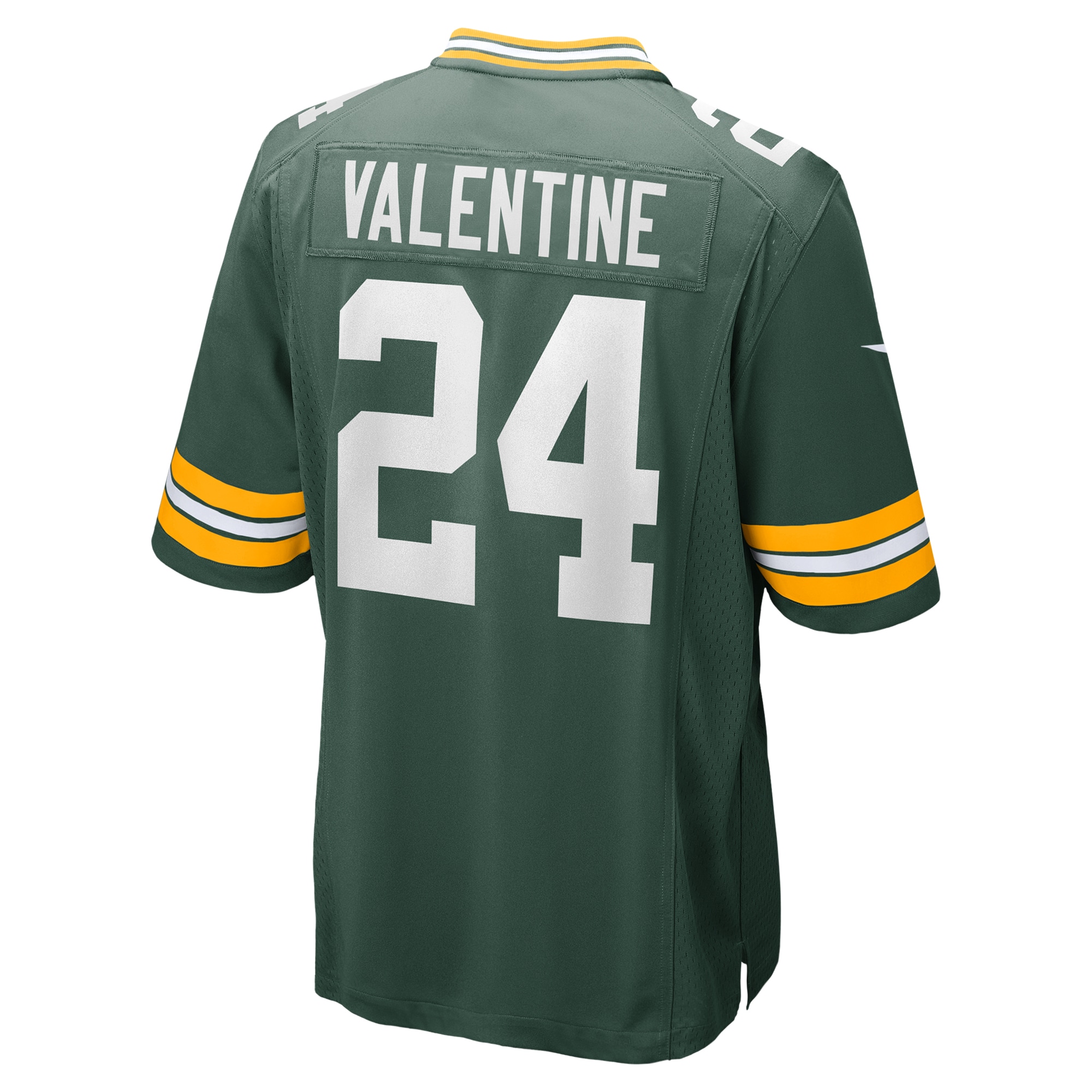 Green Bay Packers Carrington Valentine Green Game NFL Jersey Men's