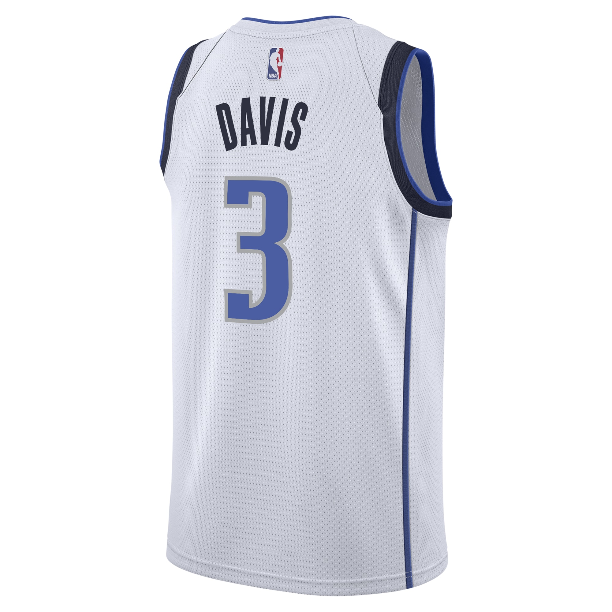 Dallas Mavericks Association Edition Swingman White Anthony Davis NBA Jersey Men's