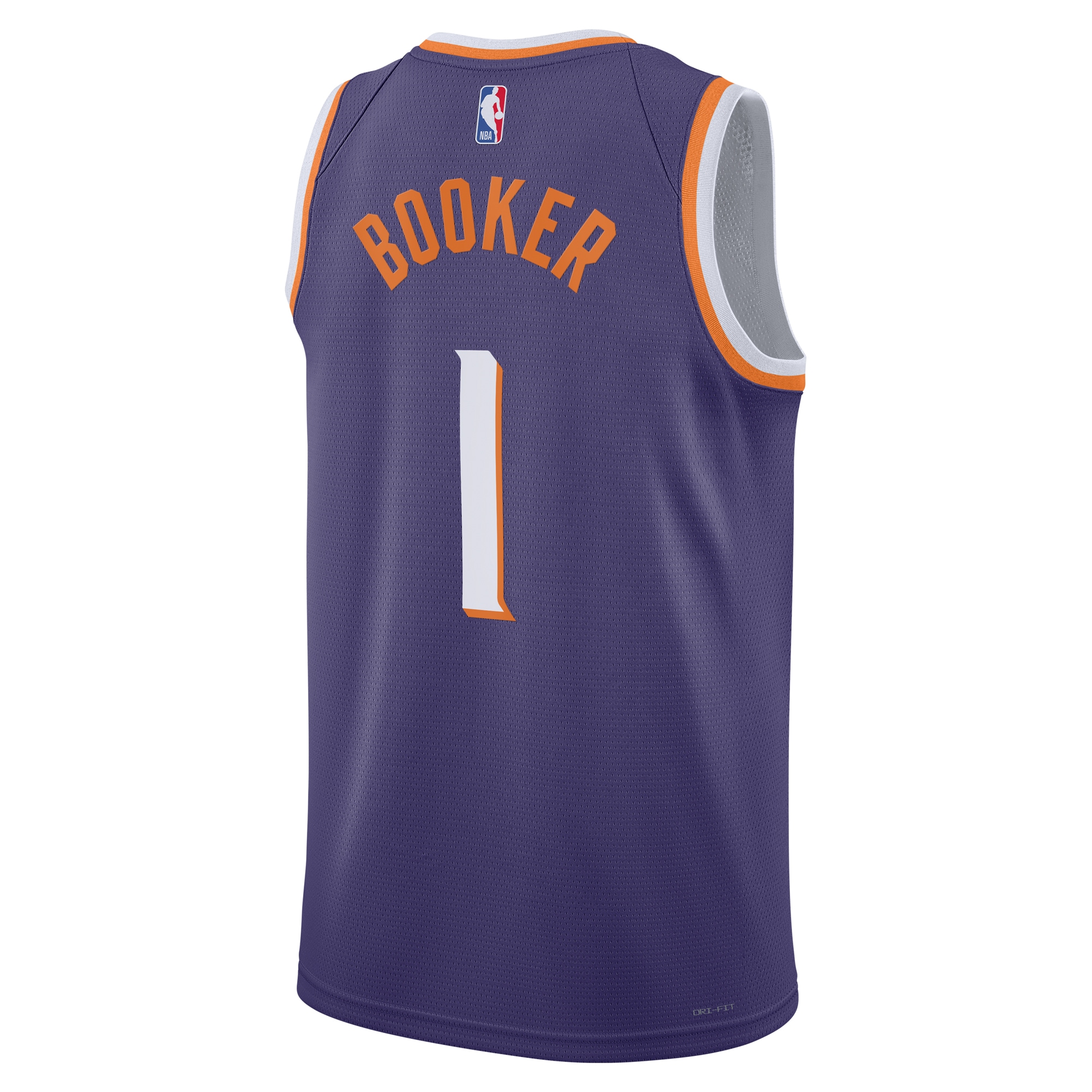 Phoenix Suns Icon Edition Swingman Purple Devin Booke Unisex NBA Jersey Unisex