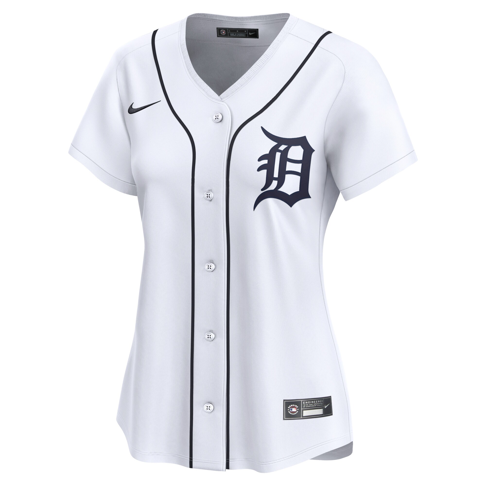 Detroit Tigers White Home Limited MLB Jersey Women's