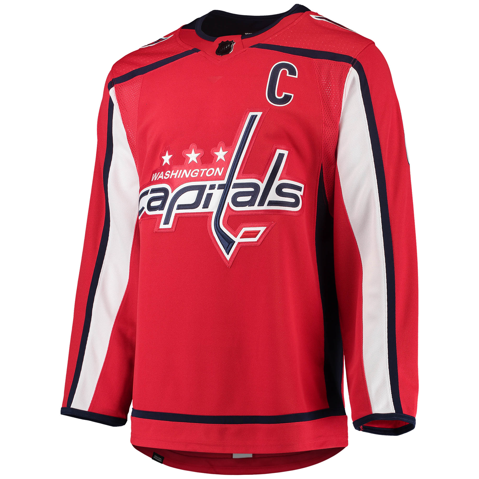 Washington Capitals Alexander Ovechkin Red Home Primegreen Player NHL Jersey Men's