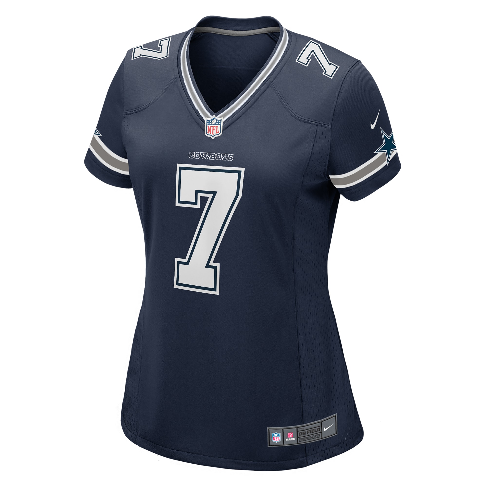 Dallas Cowboys Trevon Diggs Navy Game NFL Jersey Women's