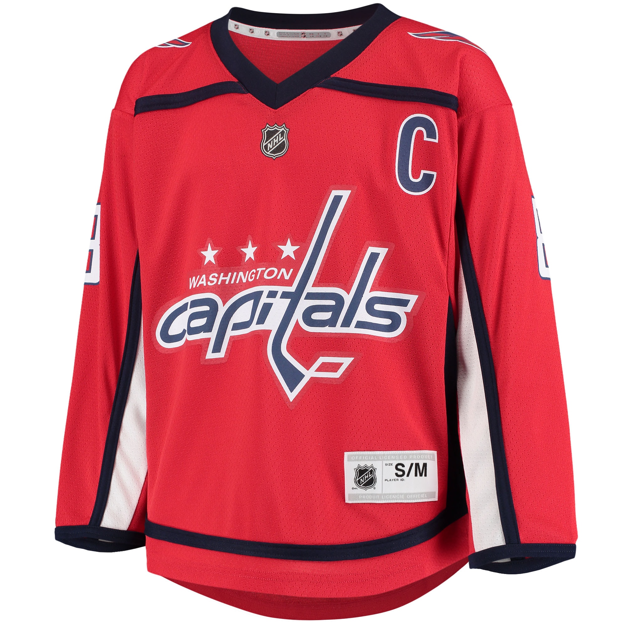 Washington Capitals Alexander Ovechkin Red Home Player NHL Jersey Youth