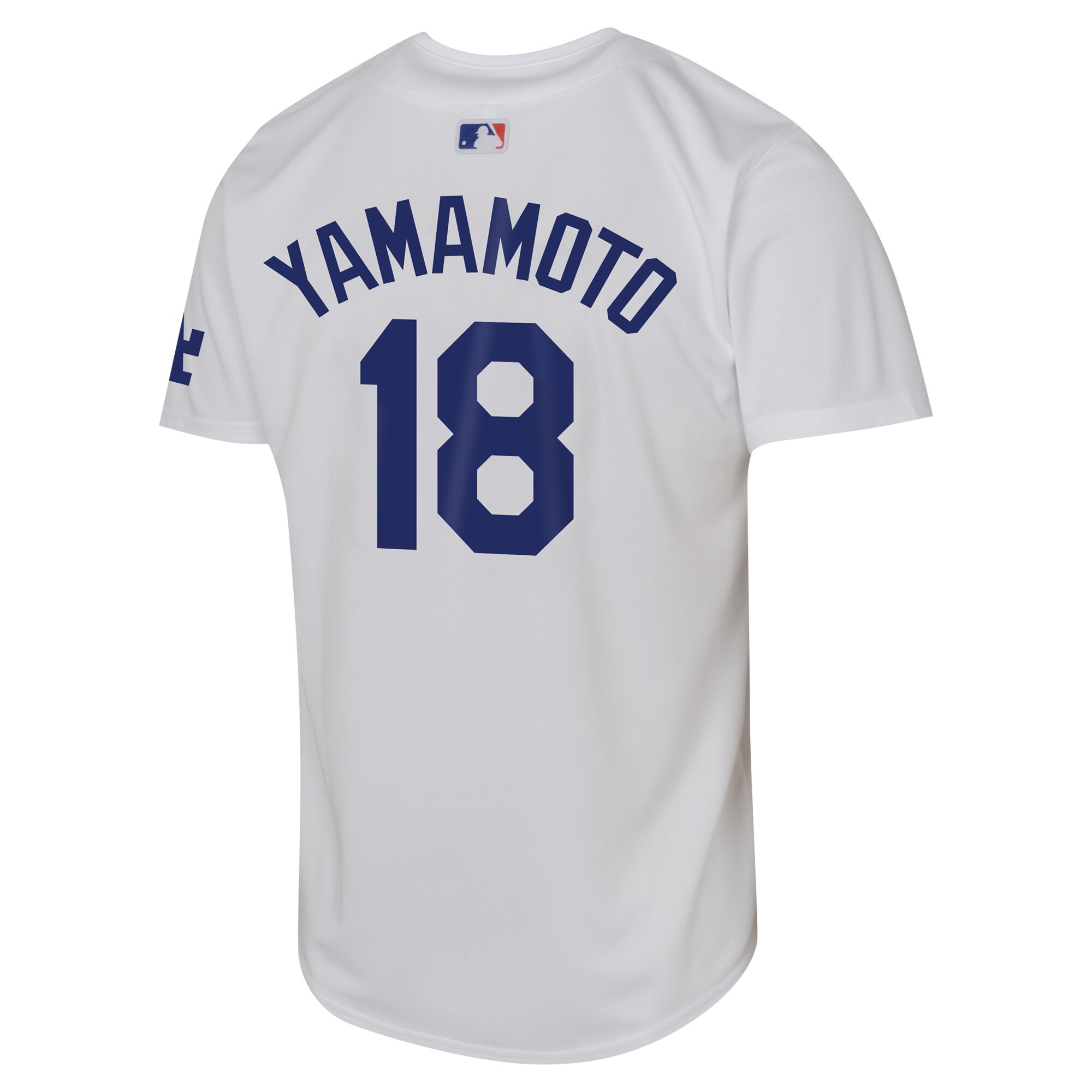 Los Angeles Dodgers Yoshinobu Yamamoto White Home Limited Player MLB Jersey Youth