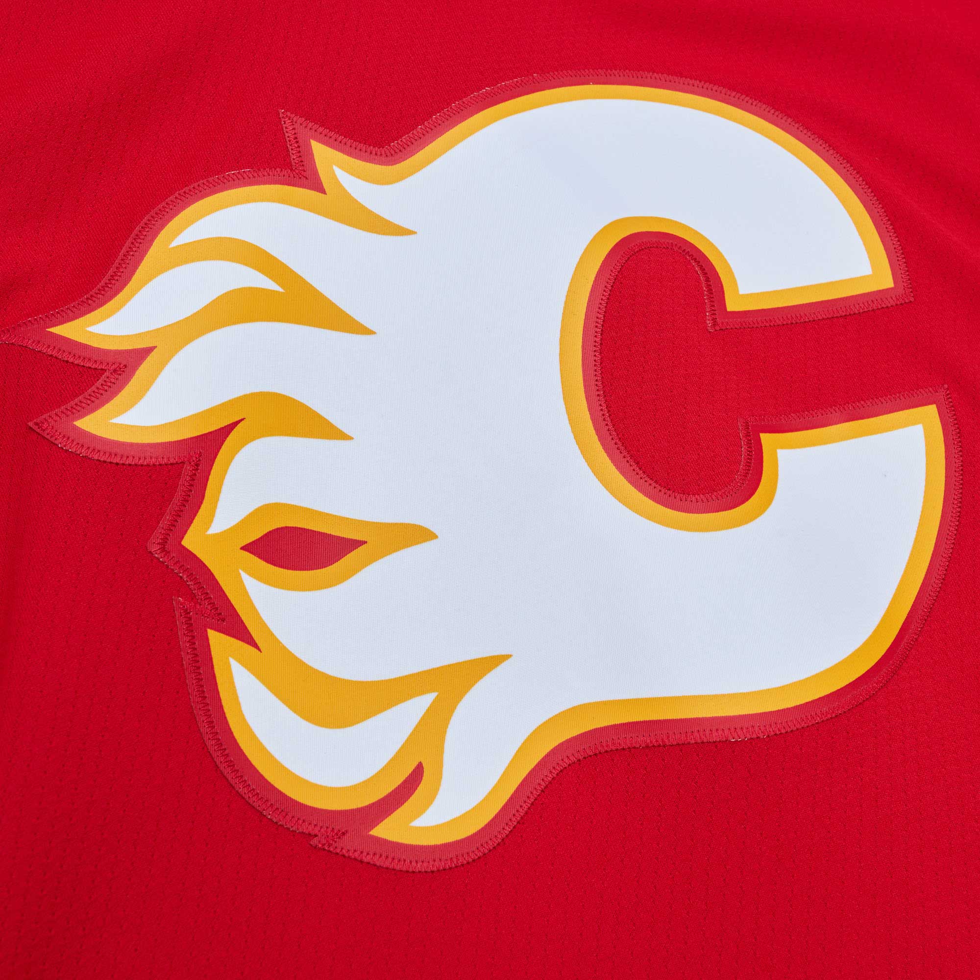 Calgary Flames Theoren Fleury Mitchell Ness Red 1988/89 Blue Line Player NHL Jersey Men's