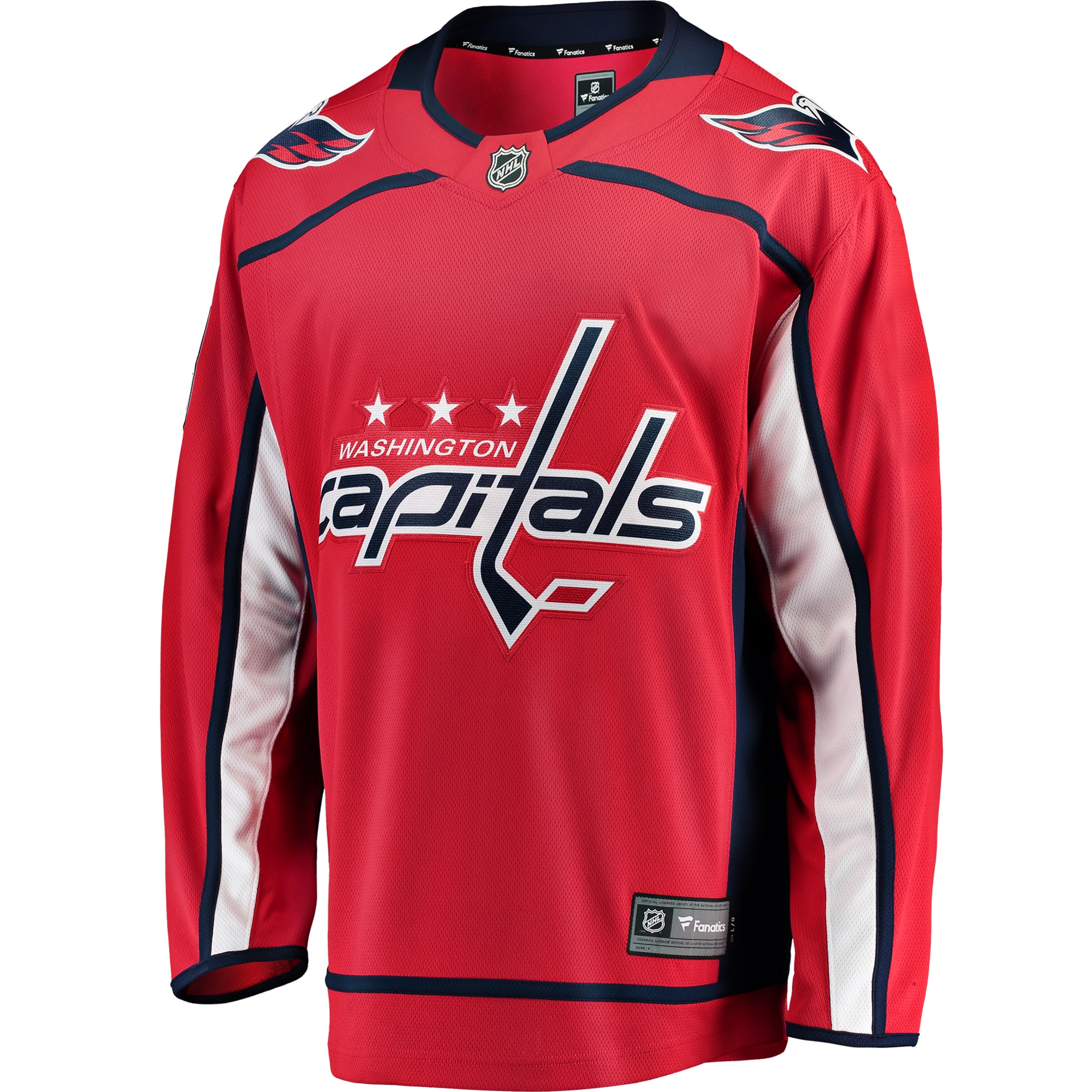 Washington Capitals Red Breakaway Home NHL Jersey Men's