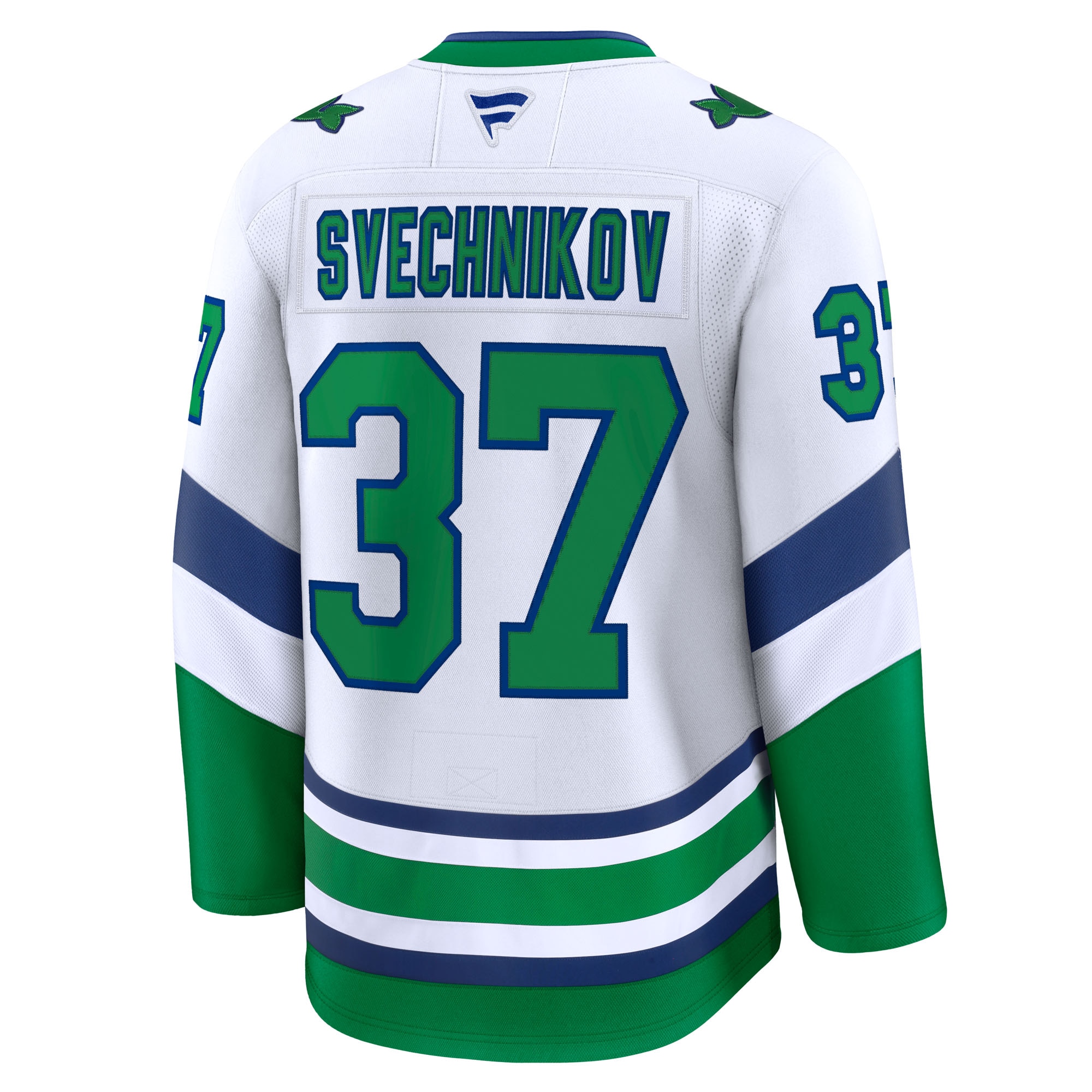 Carolina Hurricanes Andrei Svechnikov White Throwback Premium NHL Jersey Men's