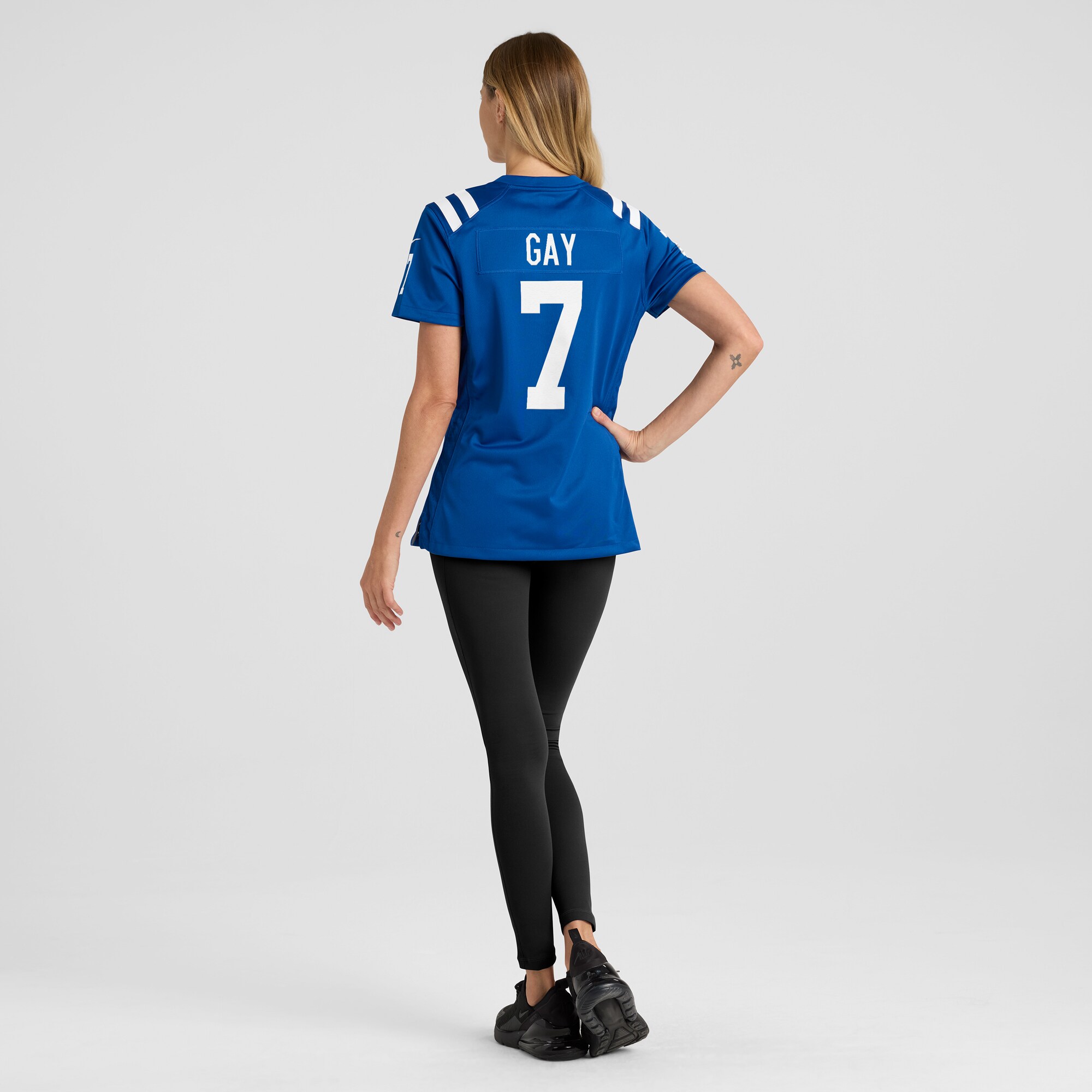 Indianapolis Colts Matt Gay Royal Team Game NFL Jersey Women's