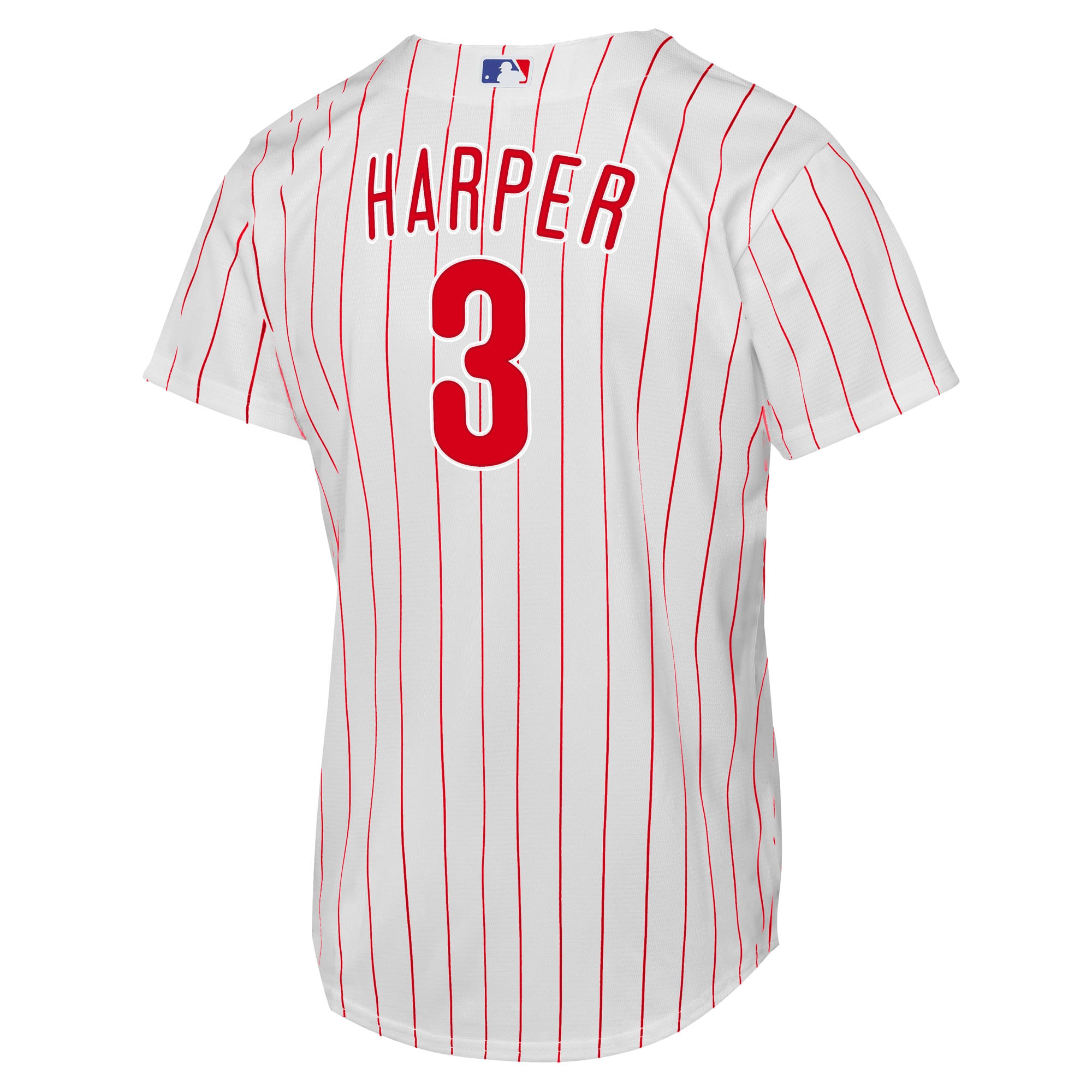 Philadelphia Phillies Bryce Harper White Home Player MLB Jersey Youth