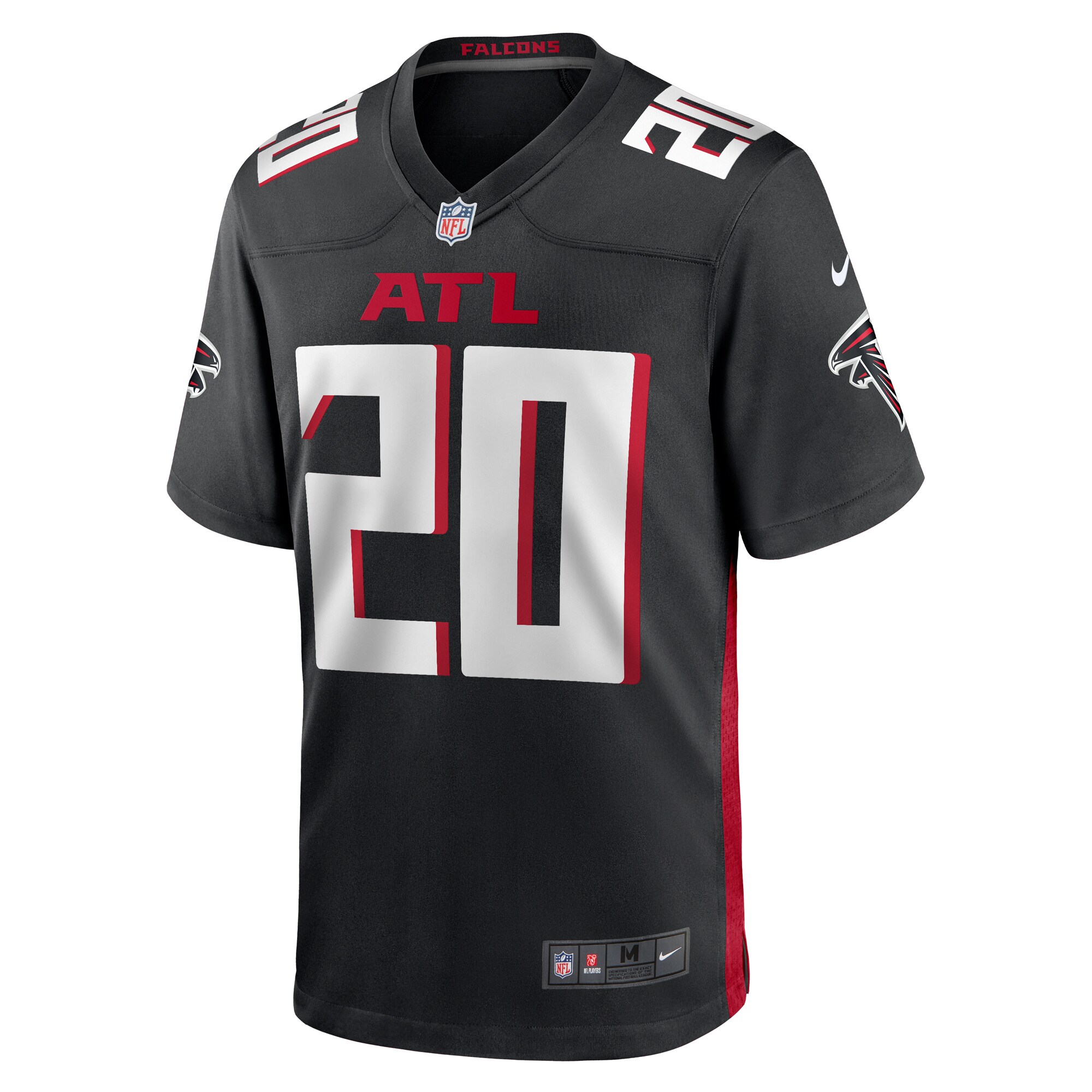 Atlanta Falcons Dee Alford Black Team Game NFL Jersey Men's