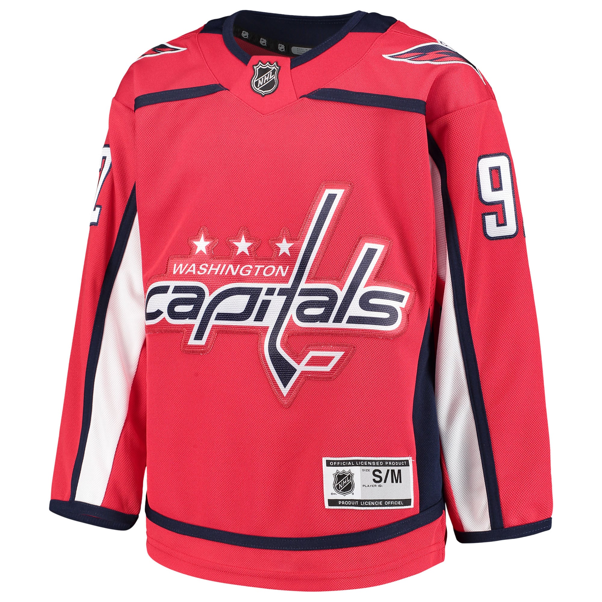 Washington Capitals Evgeny Kuznetsov Red Home Premier Player NHL Jersey Youth