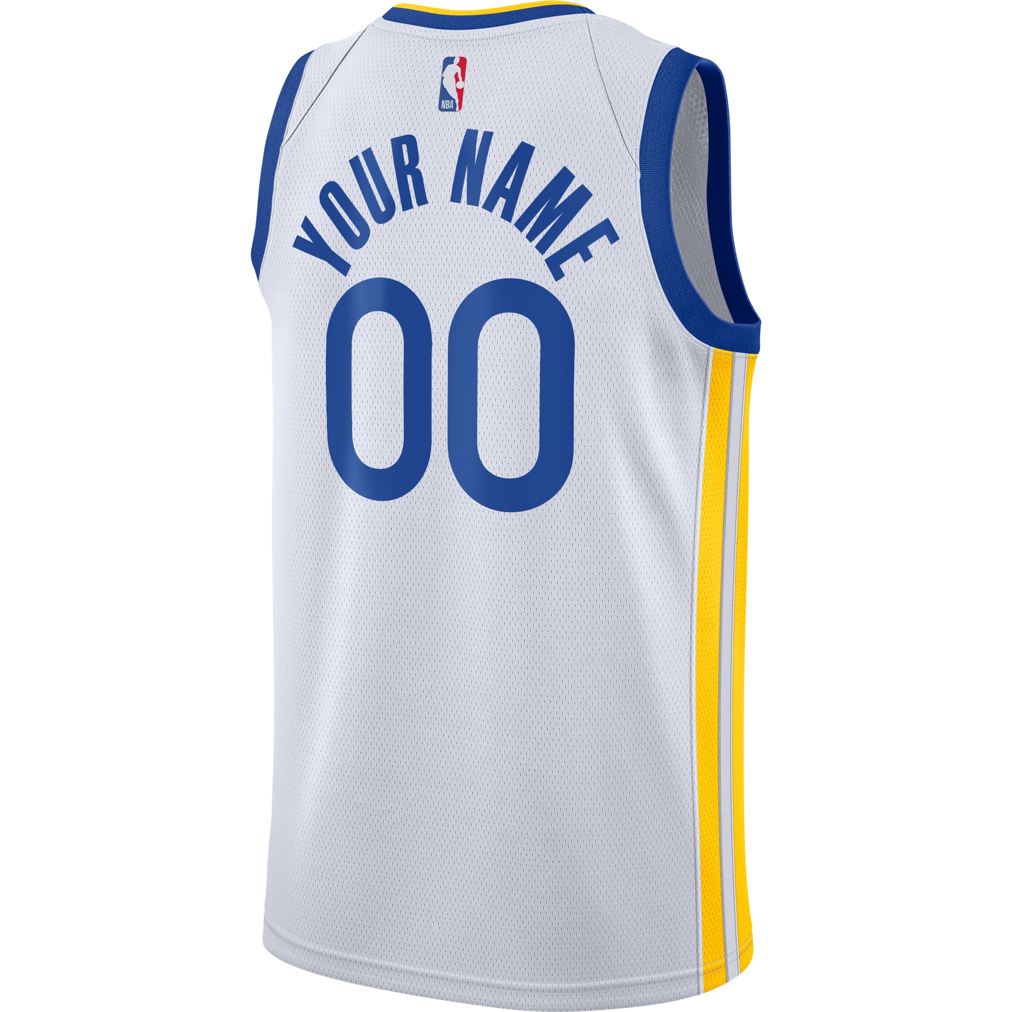 Golden State Warriors Association Swingman Custom NBA Jersey Youth