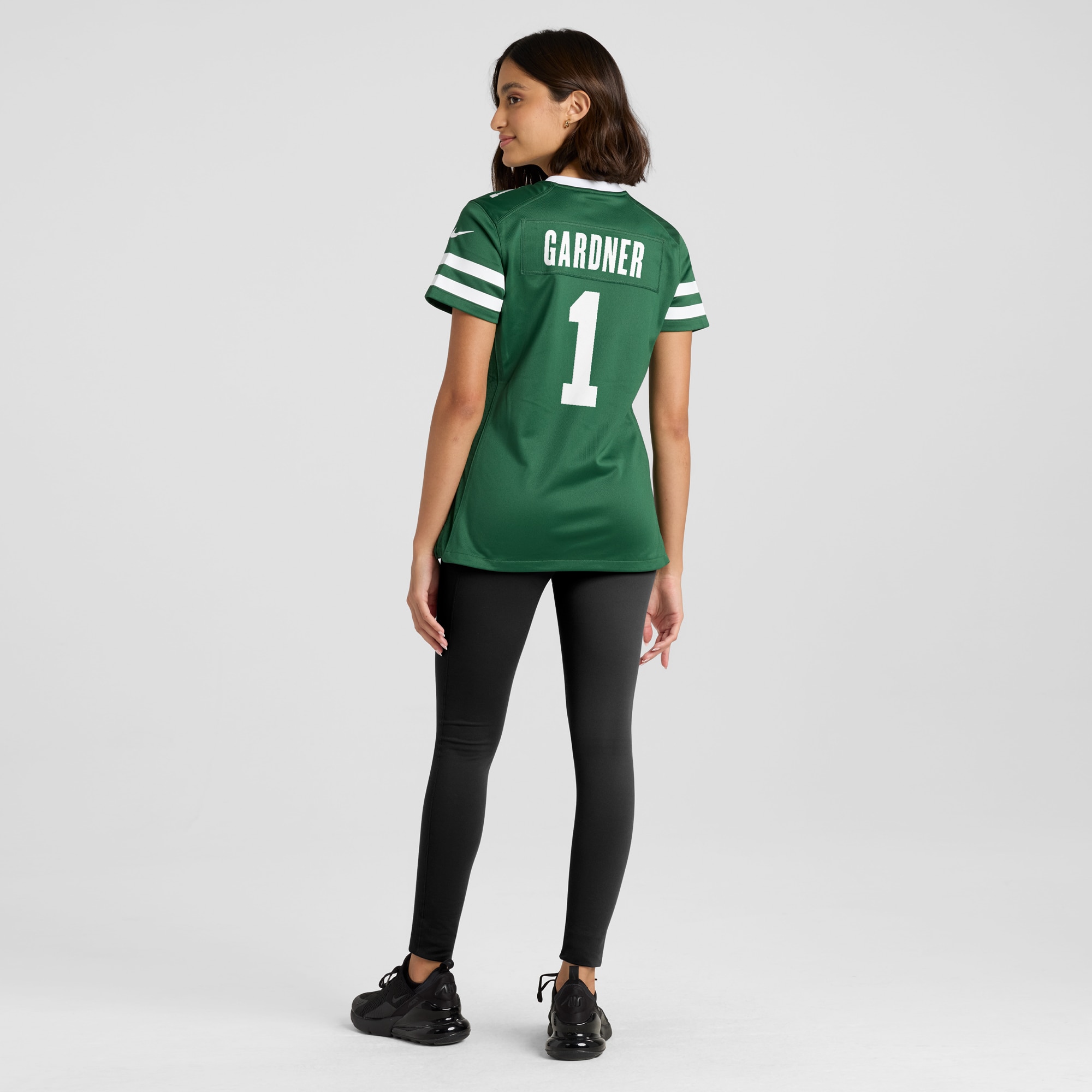 New York Jets Ahmad Sauce Gardner Legacy Green Game NFL Jersey Women's