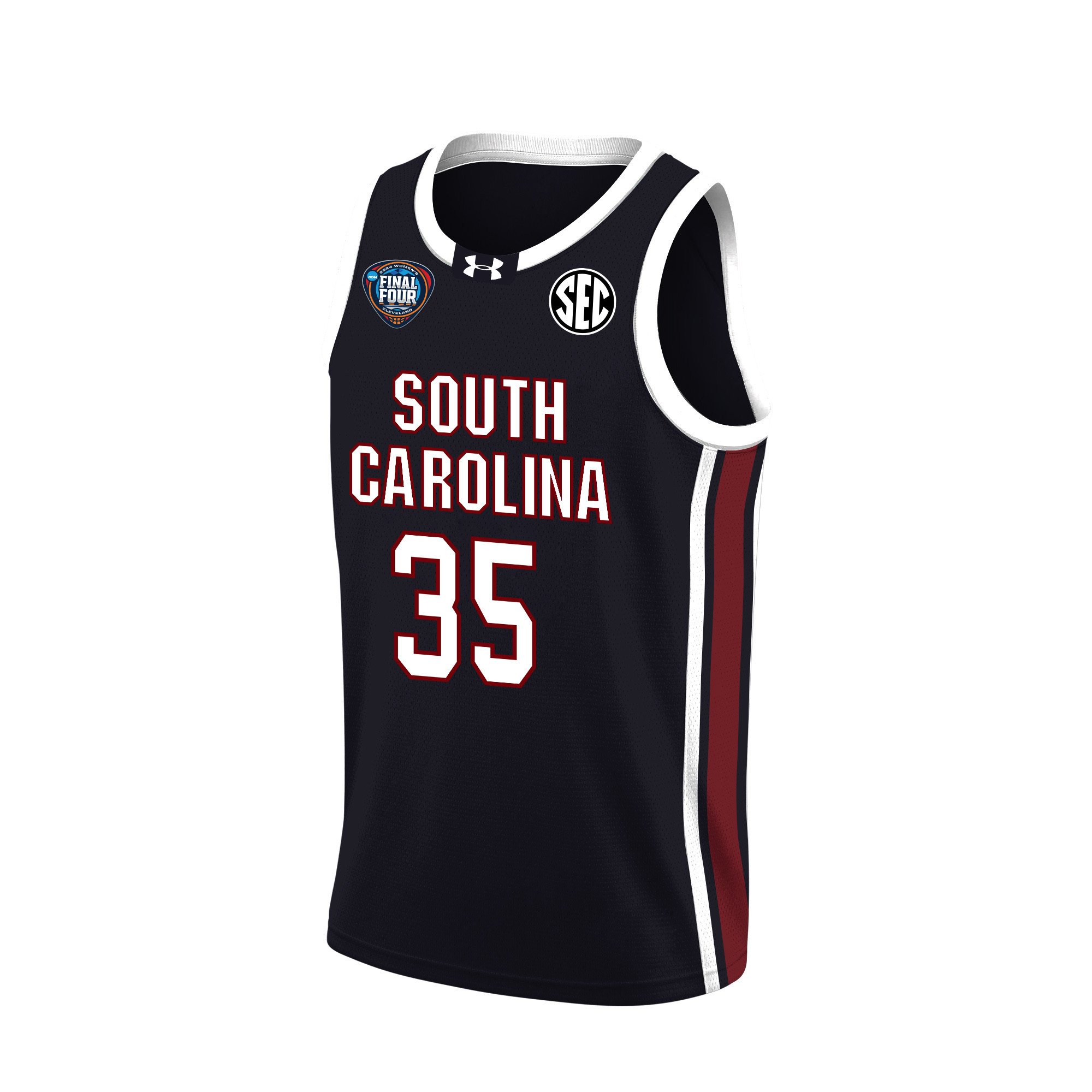 Sakima Walker 35 South Carolina 2024 Final Four Patch Unisex NCAA Jersey Unisex