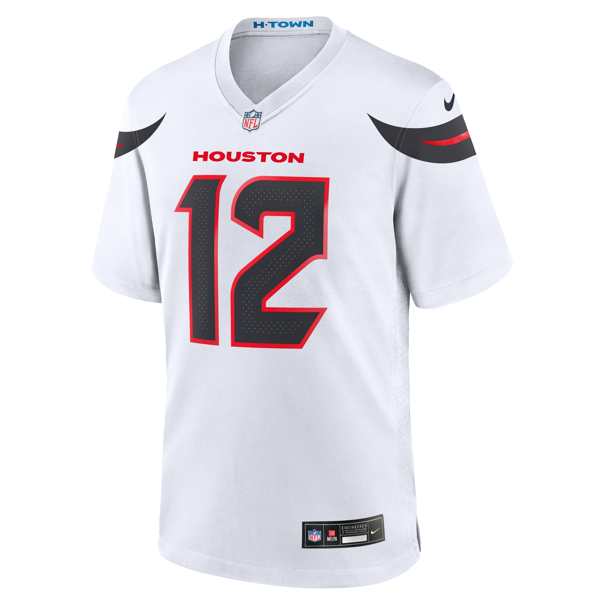 Houston Texans Nico Collins White Game NFL Jersey Men's