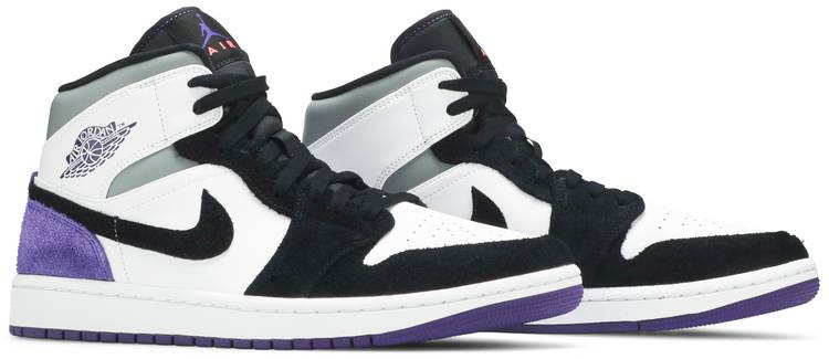 Air Jordan 1 Mid SE Varsity Purple 852542-105