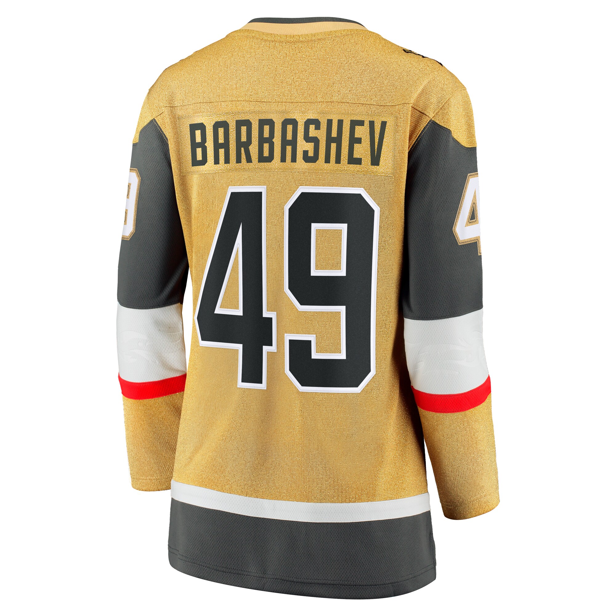 Vegas Golden Knights Ivan Barbashev Gold Home Breakaway NHL Jersey Women's