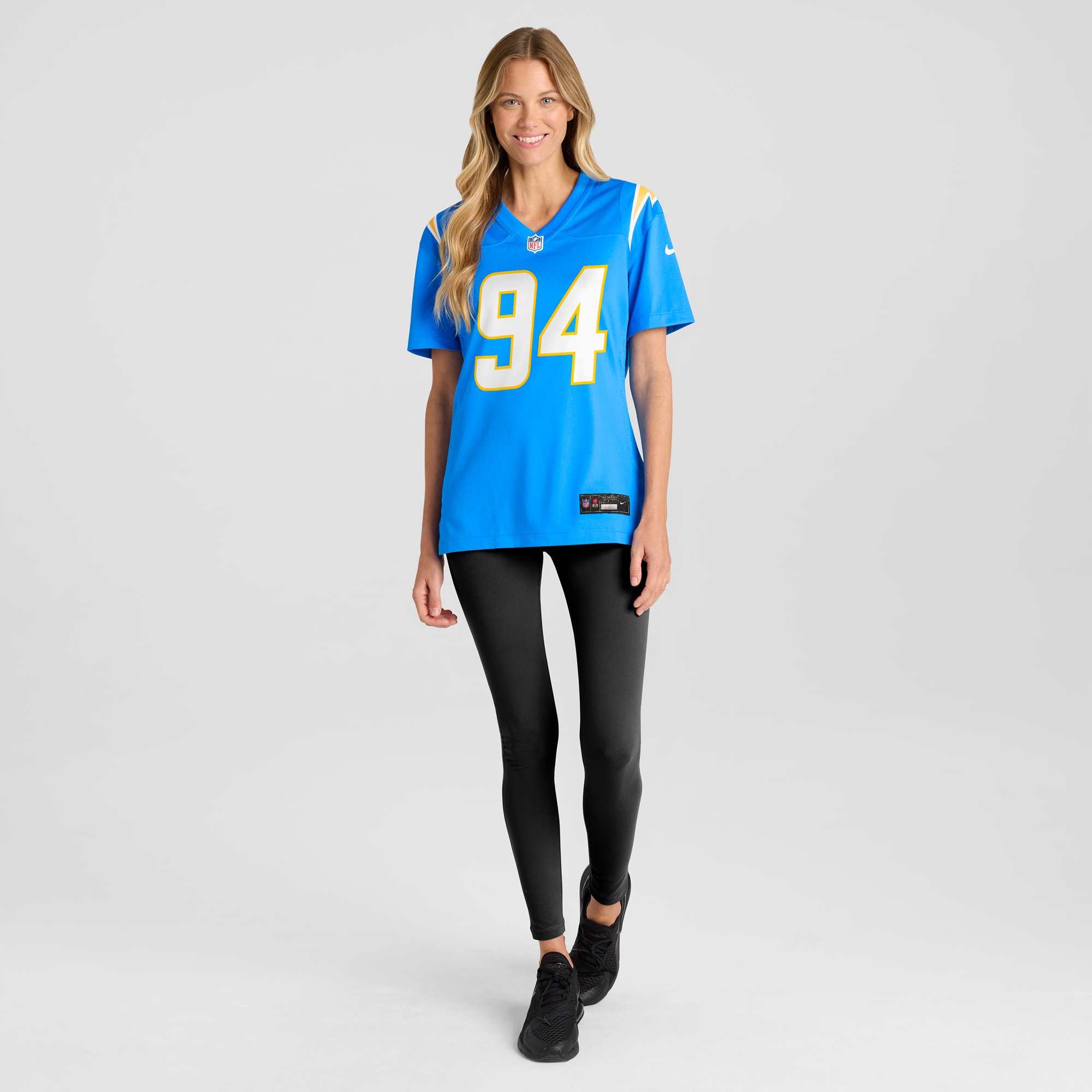 Los Angeles Chargers Chris Rumph II Powder Blue Game NFL Jersey Women's