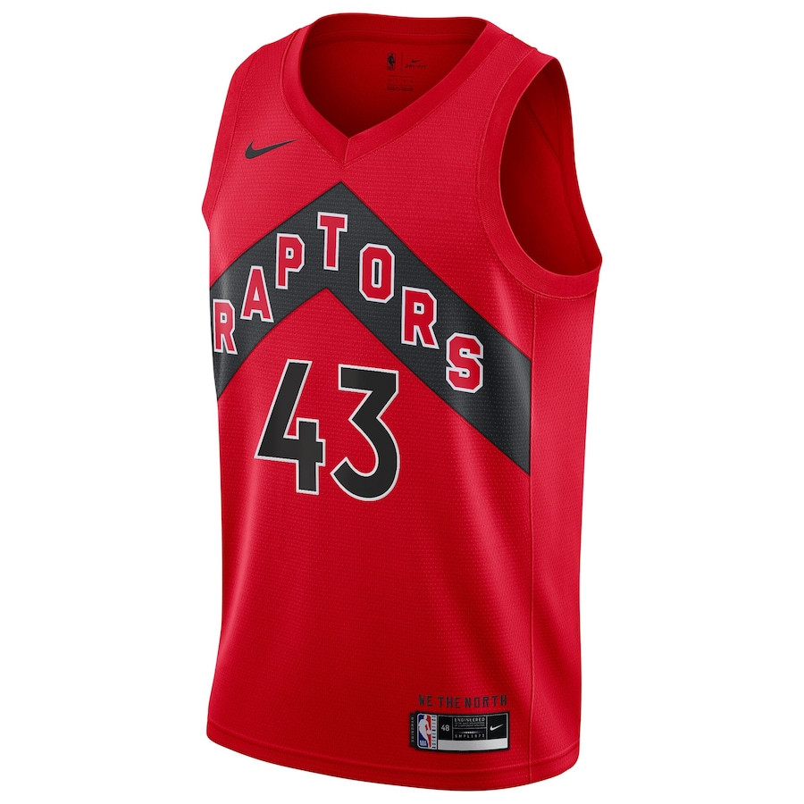 Pascal Siakam 43 Toronto Raptors Unisex Swingman Icon Edition Red NBA Jersey Unisex