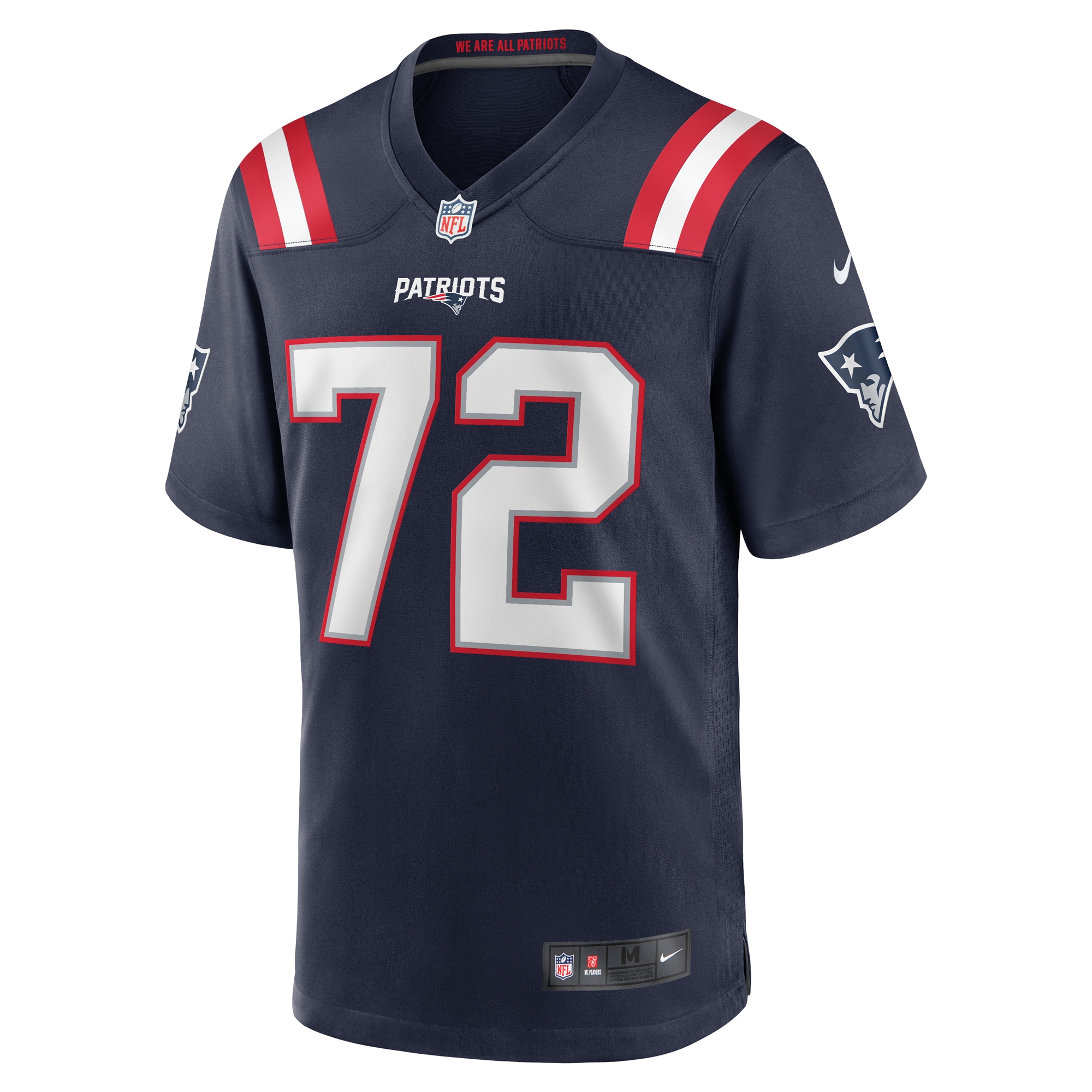 New England Patriots Zach Thomas Navy Game NFL Jersey Men's